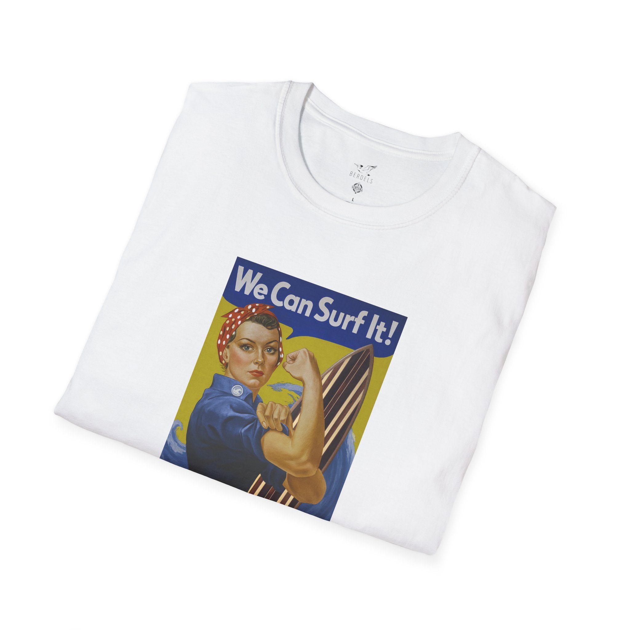 Rosie the Surfer cotton t-shirt image 19