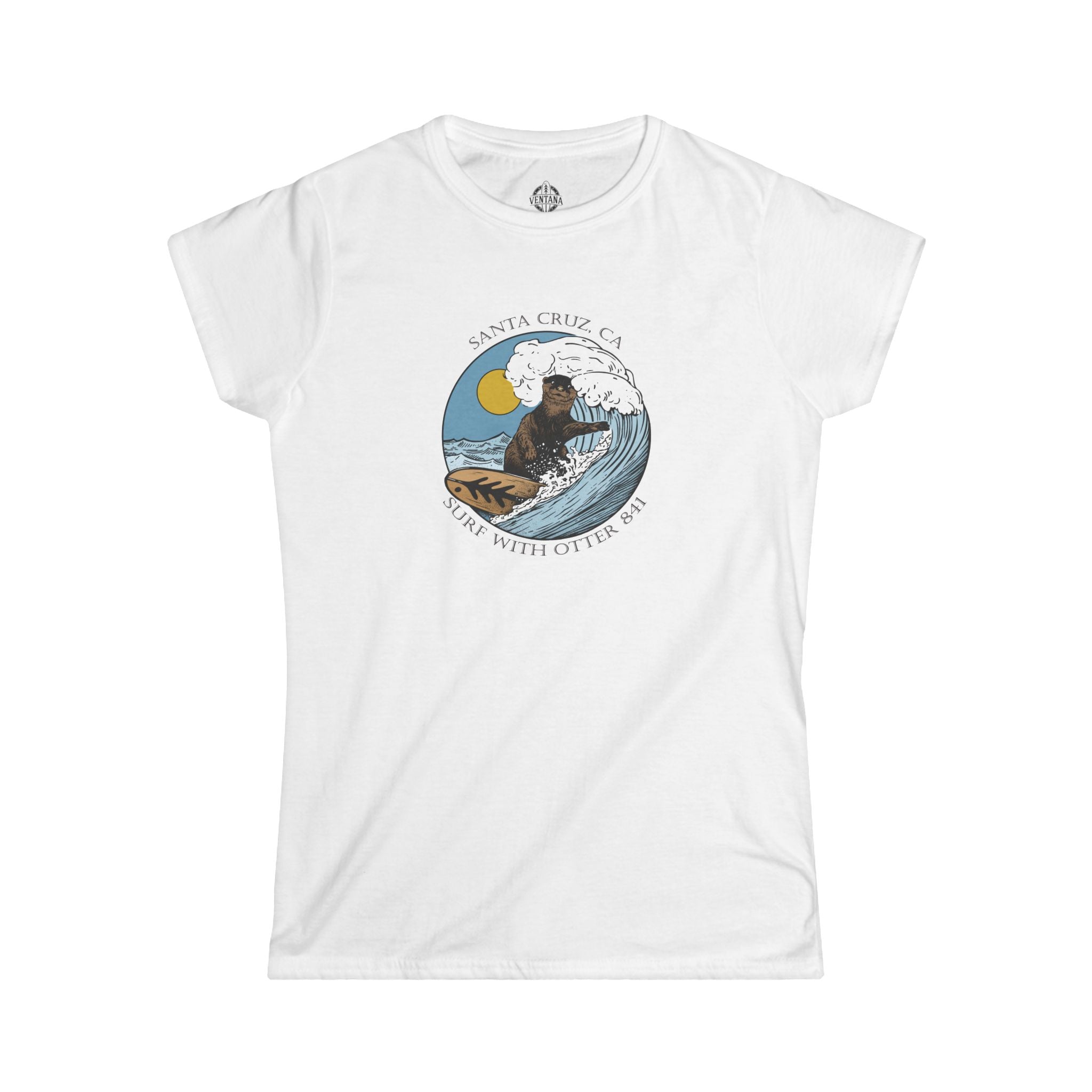 Surf with Otter 841 by Thiago Bianchini women&