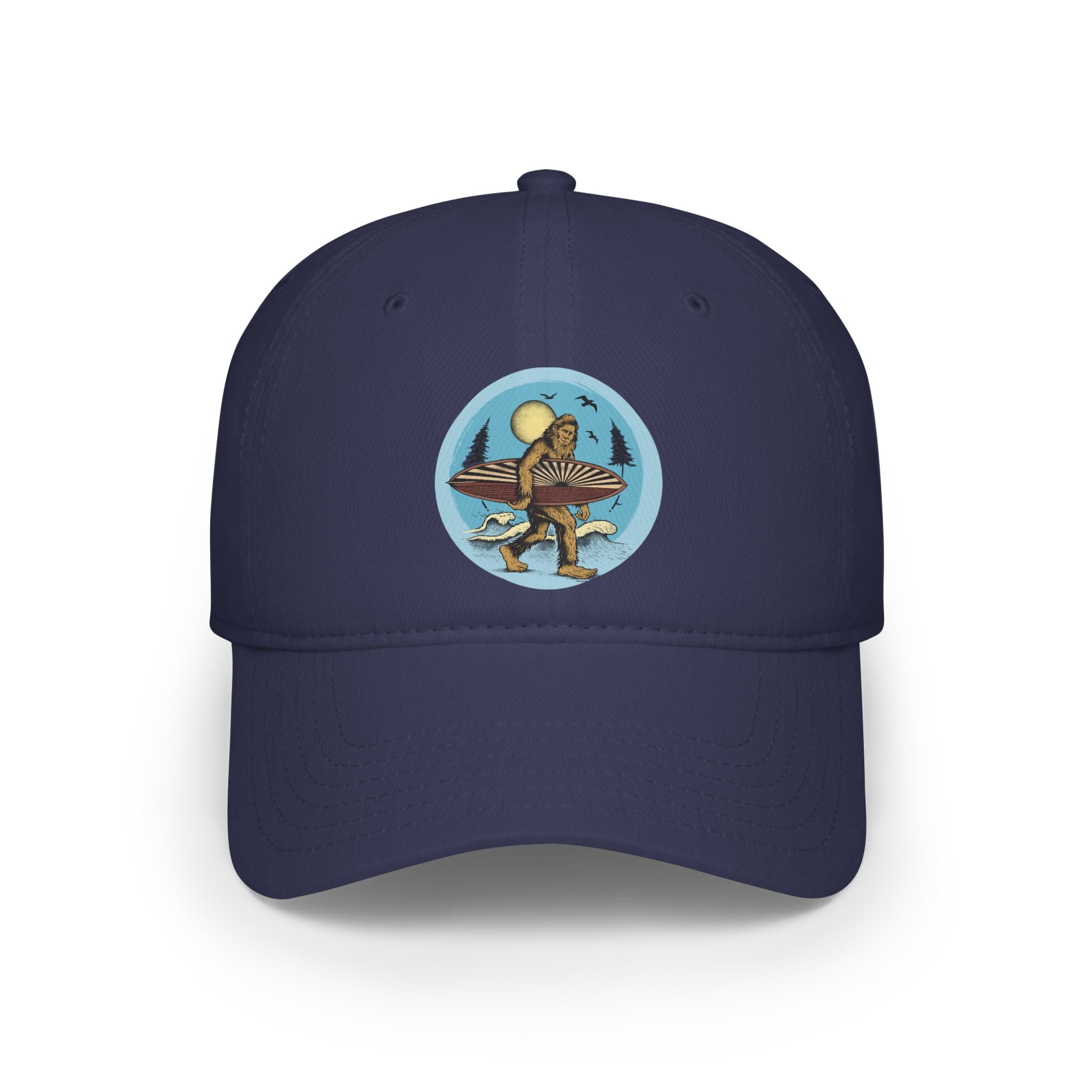 Ventana Surfsquatch by Thiago Bianchini baseball cap image 1