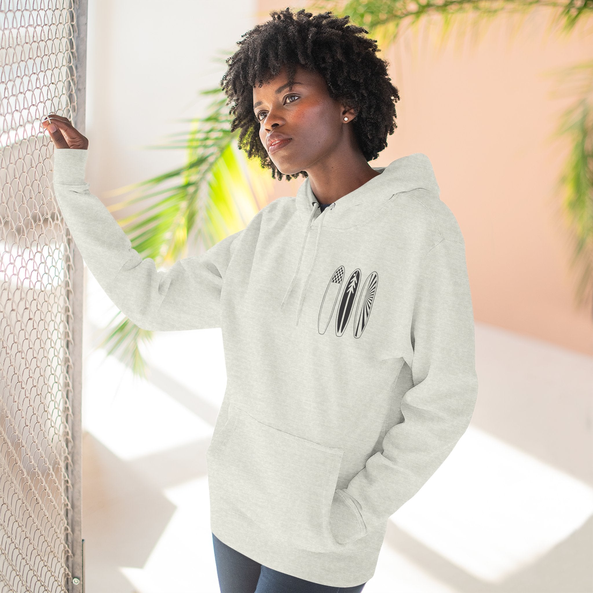 Ventana Three Board Fleece Hoodie