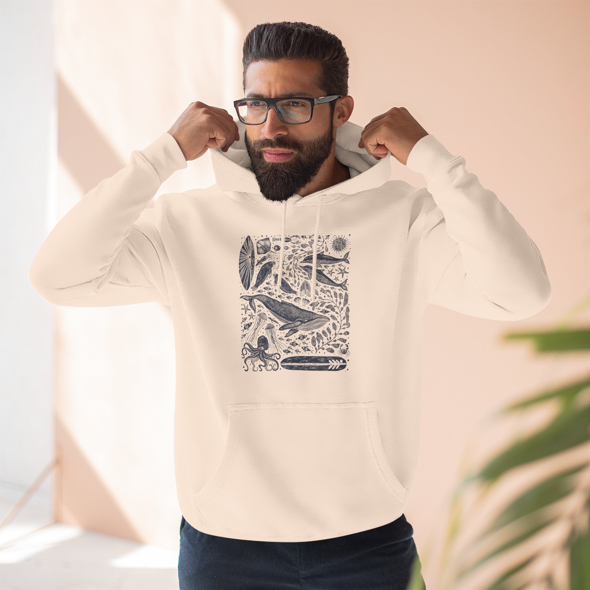 Ventana Marine Life Fleece Hoodie