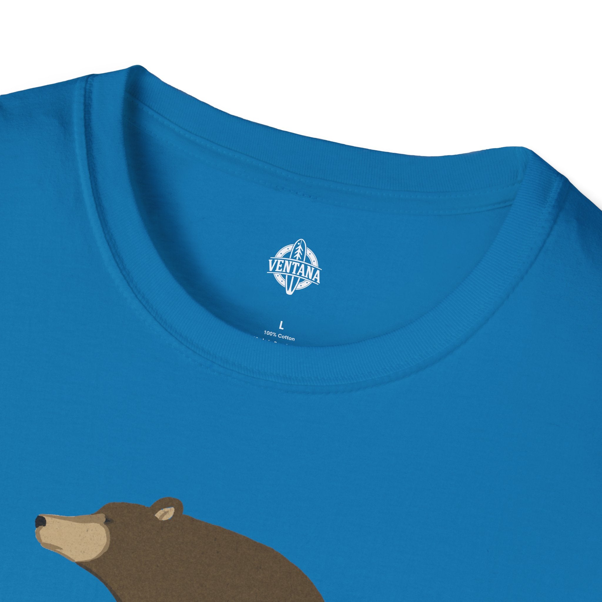 Surfing Grizzly Bear T-Shirt
