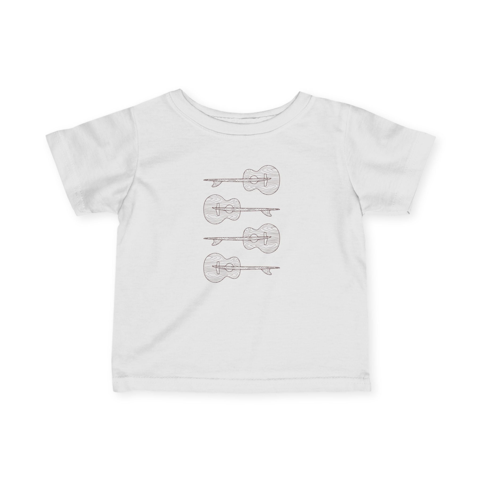 Ventana Santa Cruz Guitar Collab infant cotton t-shirt image 18