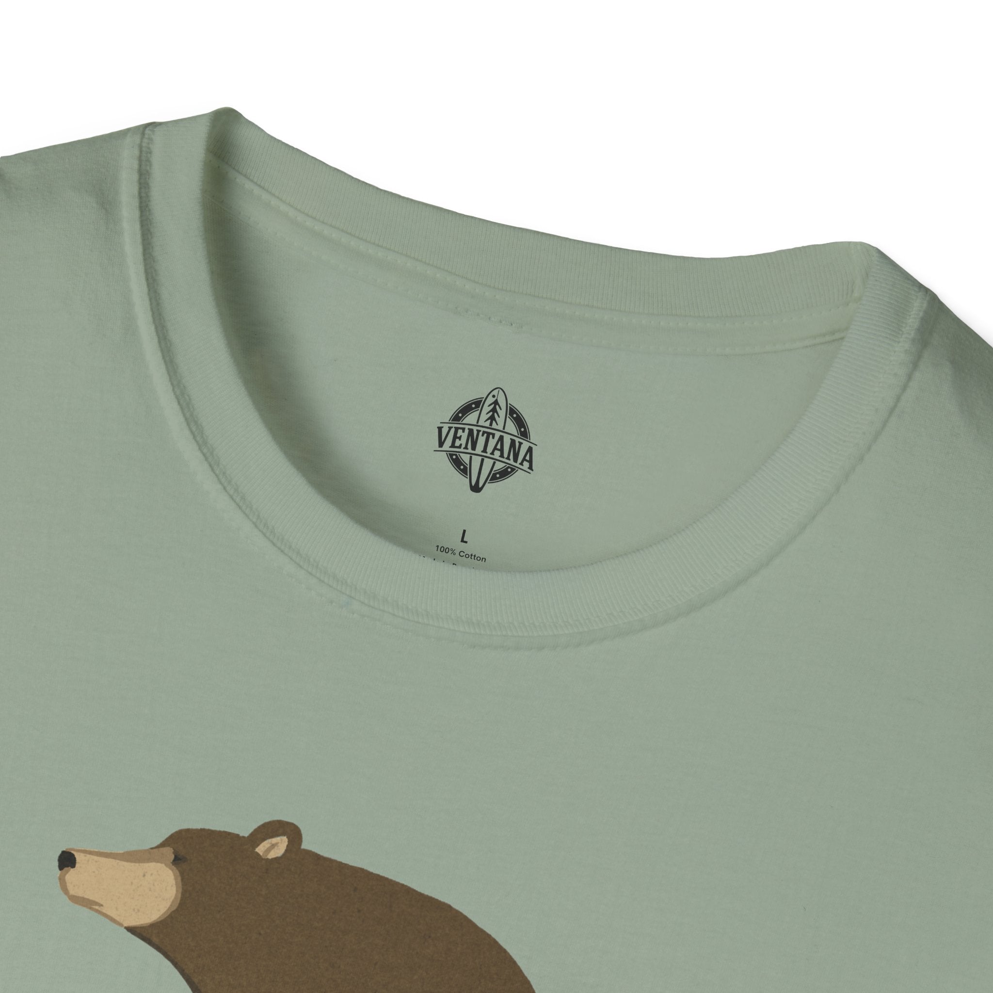 Surfing Grizzly Bear T-Shirt