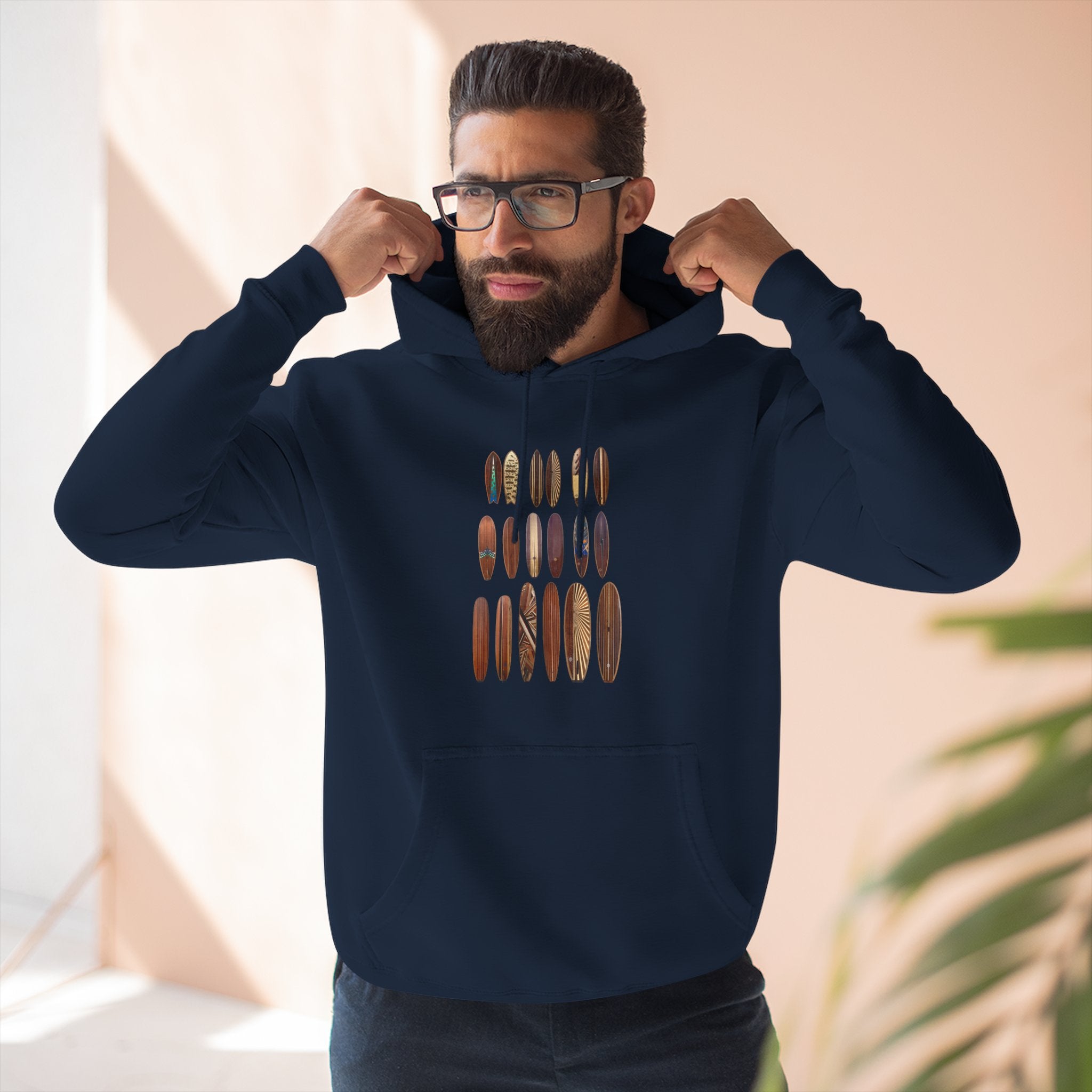Ventana Wooden Surfboards Fleece Hoodie