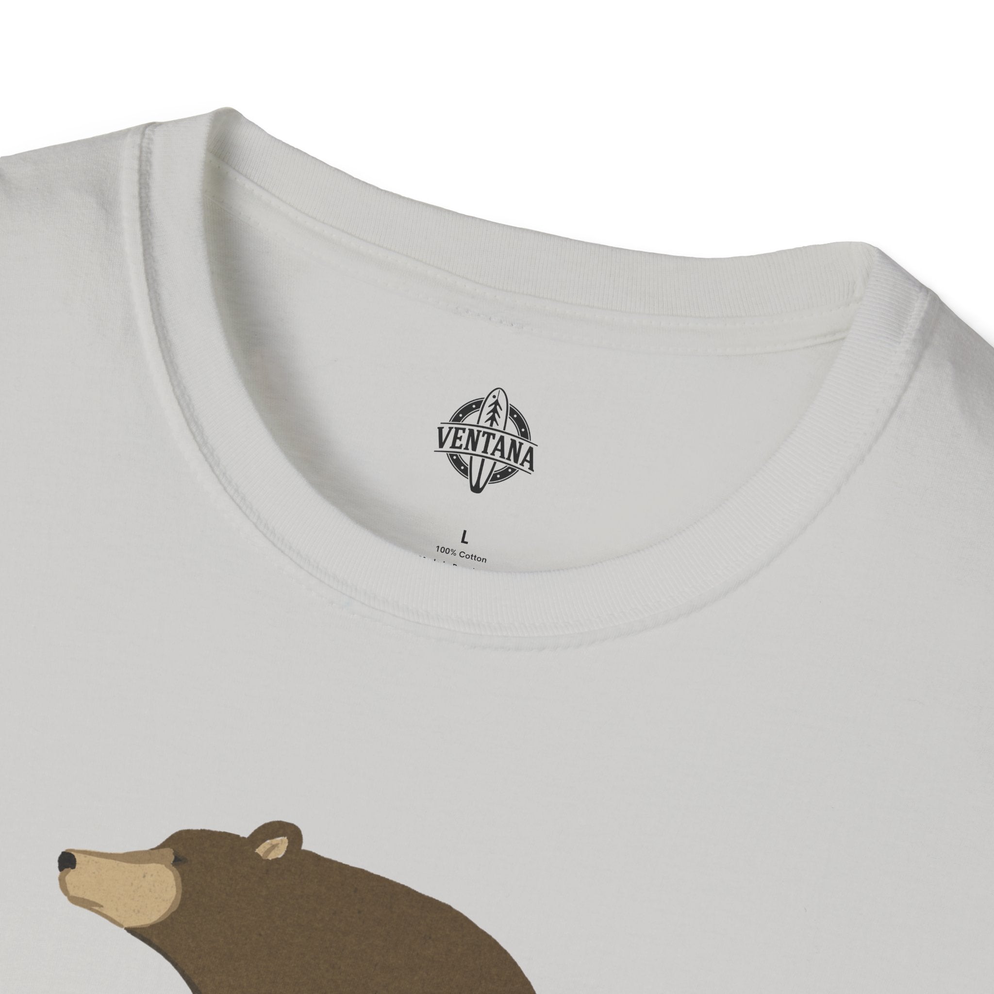 Surfing Grizzly Bear T-Shirt