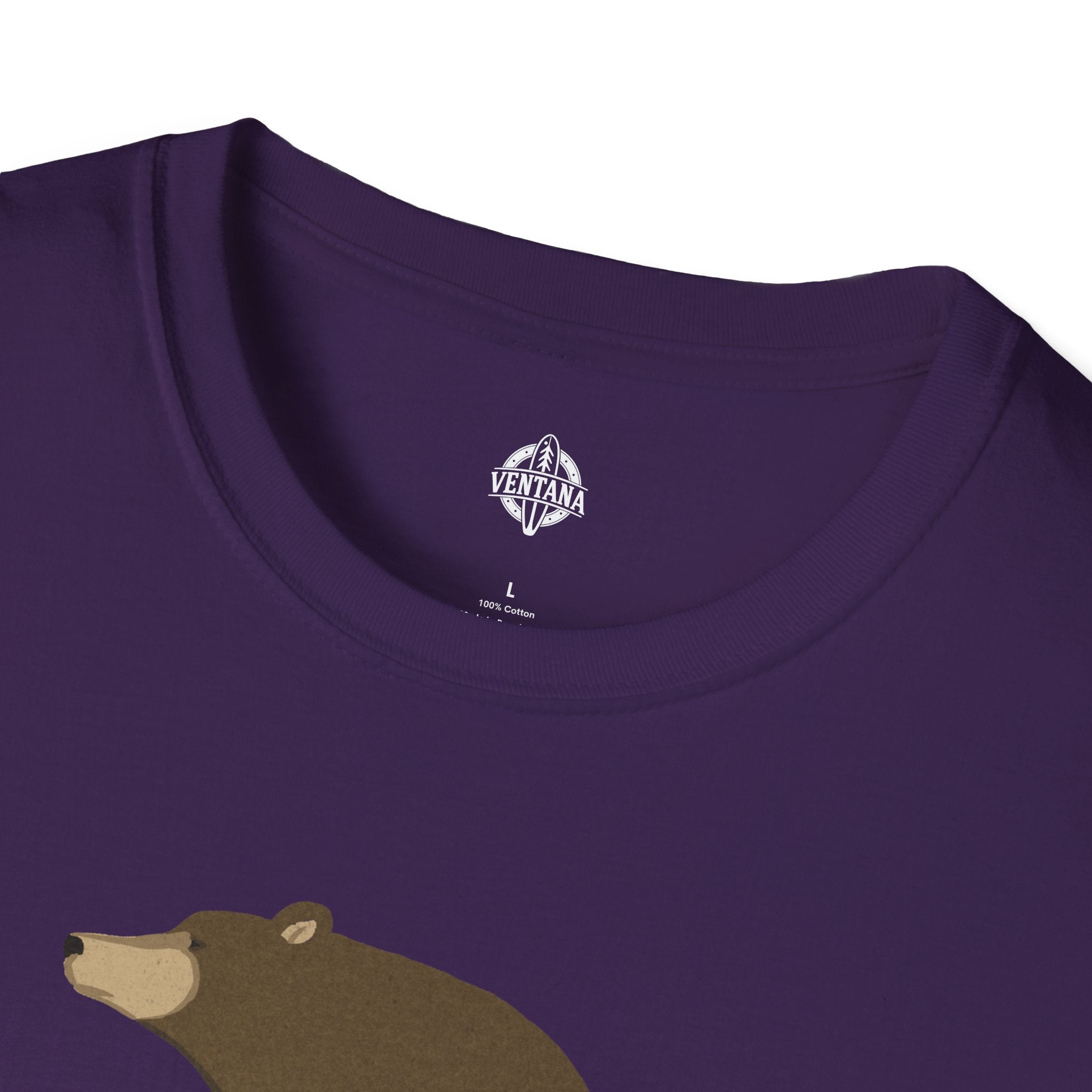 Surfing Grizzly Bear T-Shirt