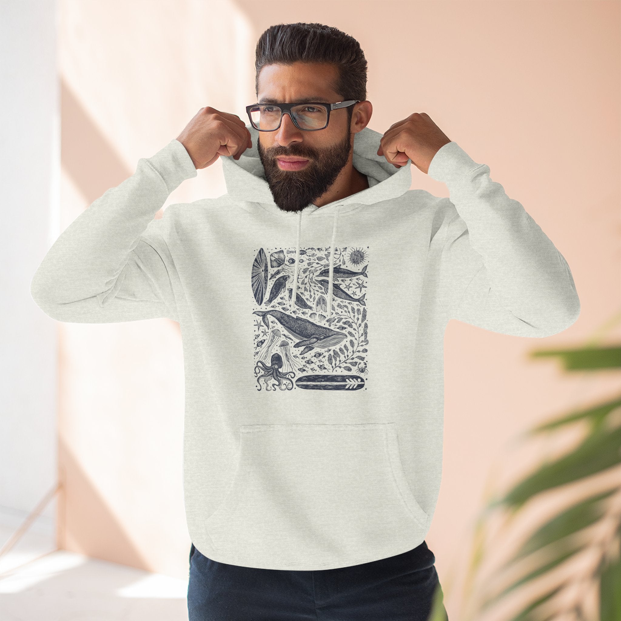 Ventana Marine Life Fleece Hoodie