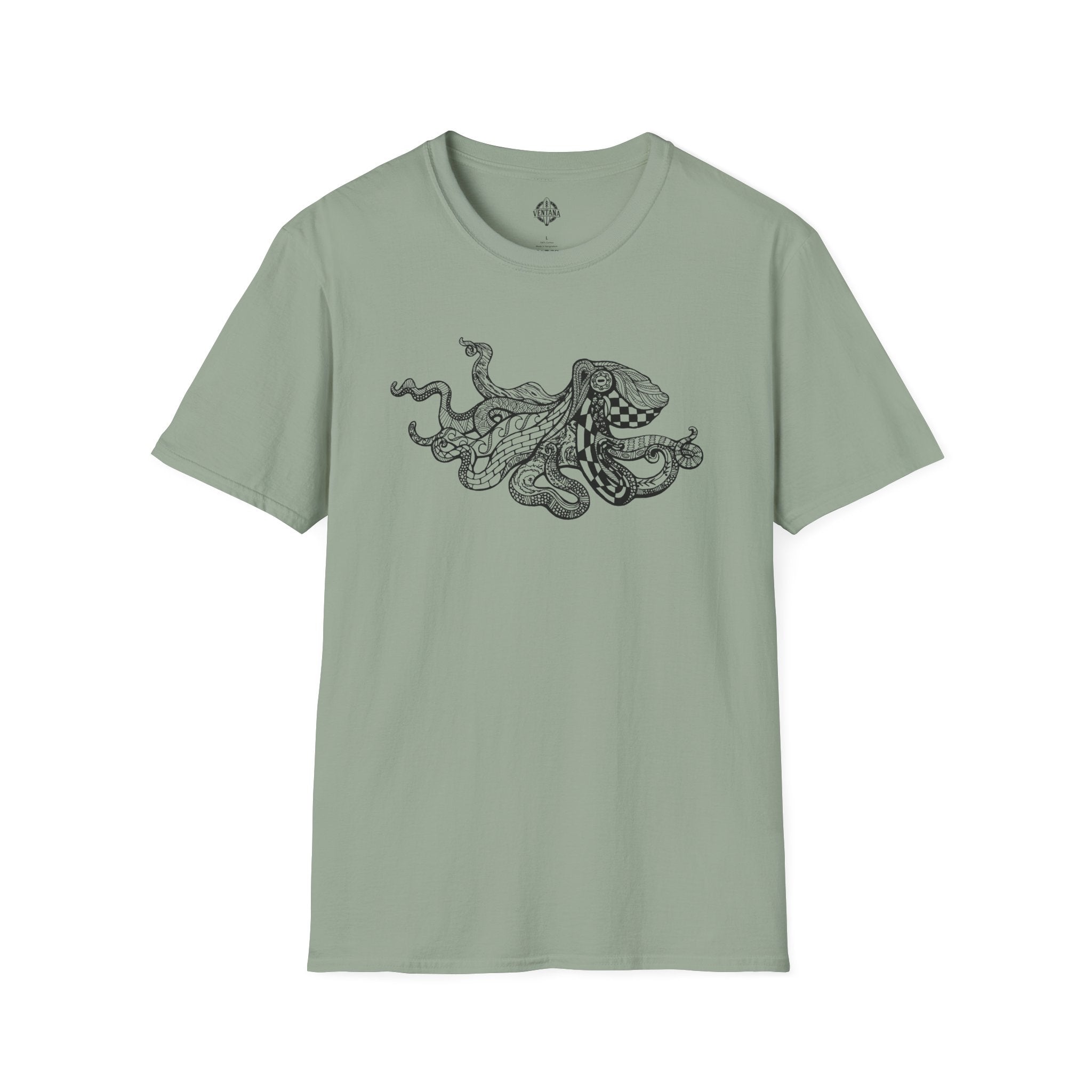 Ventangle Octopus cotton t-shirt image 7