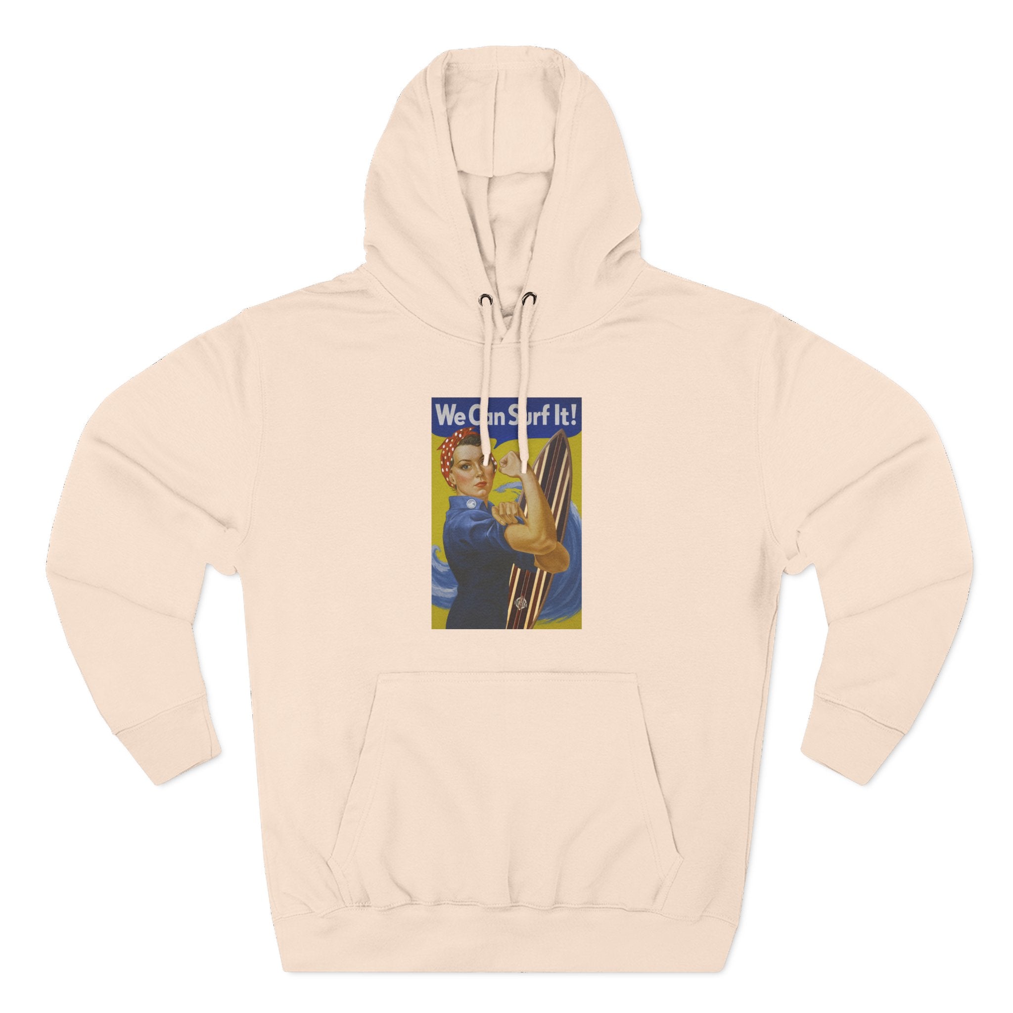 Rosie the Surfer fleece hoodie image 3