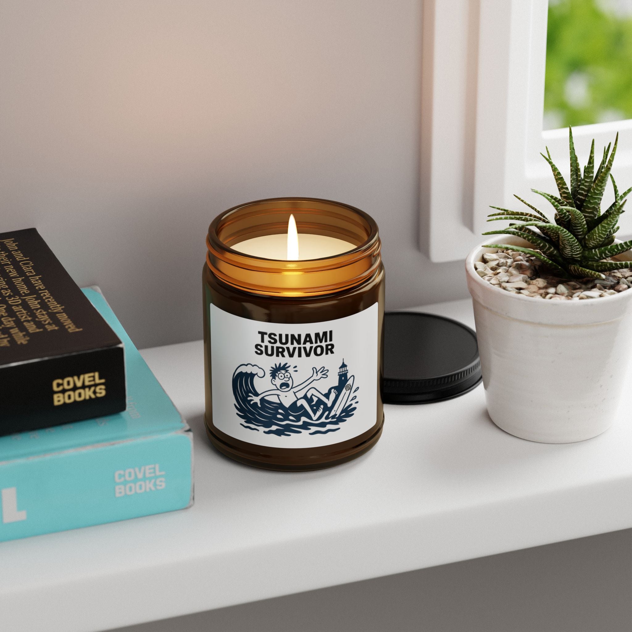 Tsunami Survivor - Scented Soy Candle