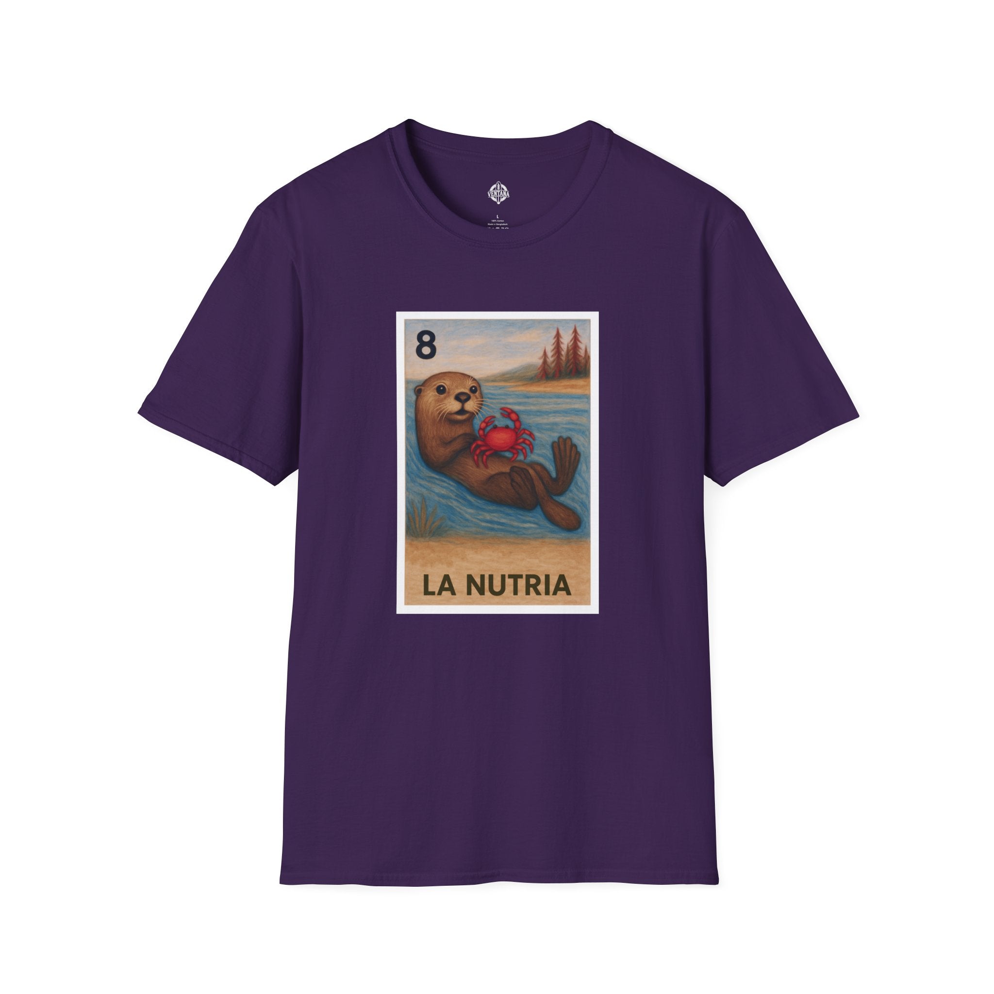 Sea Otter Lotería cotton t-shirt image 13