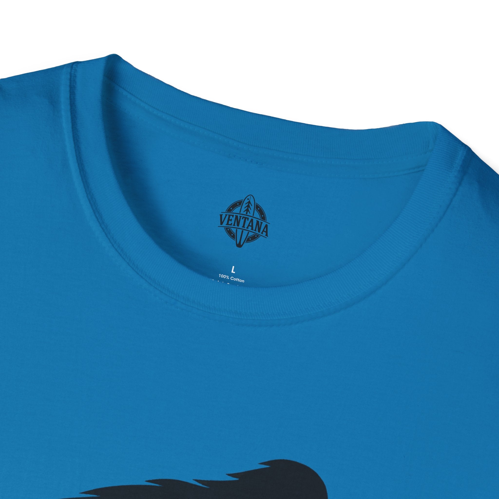 Ventana Shreddy Yeti Snowboard Unisex - U.S. Cotton T-Shirt