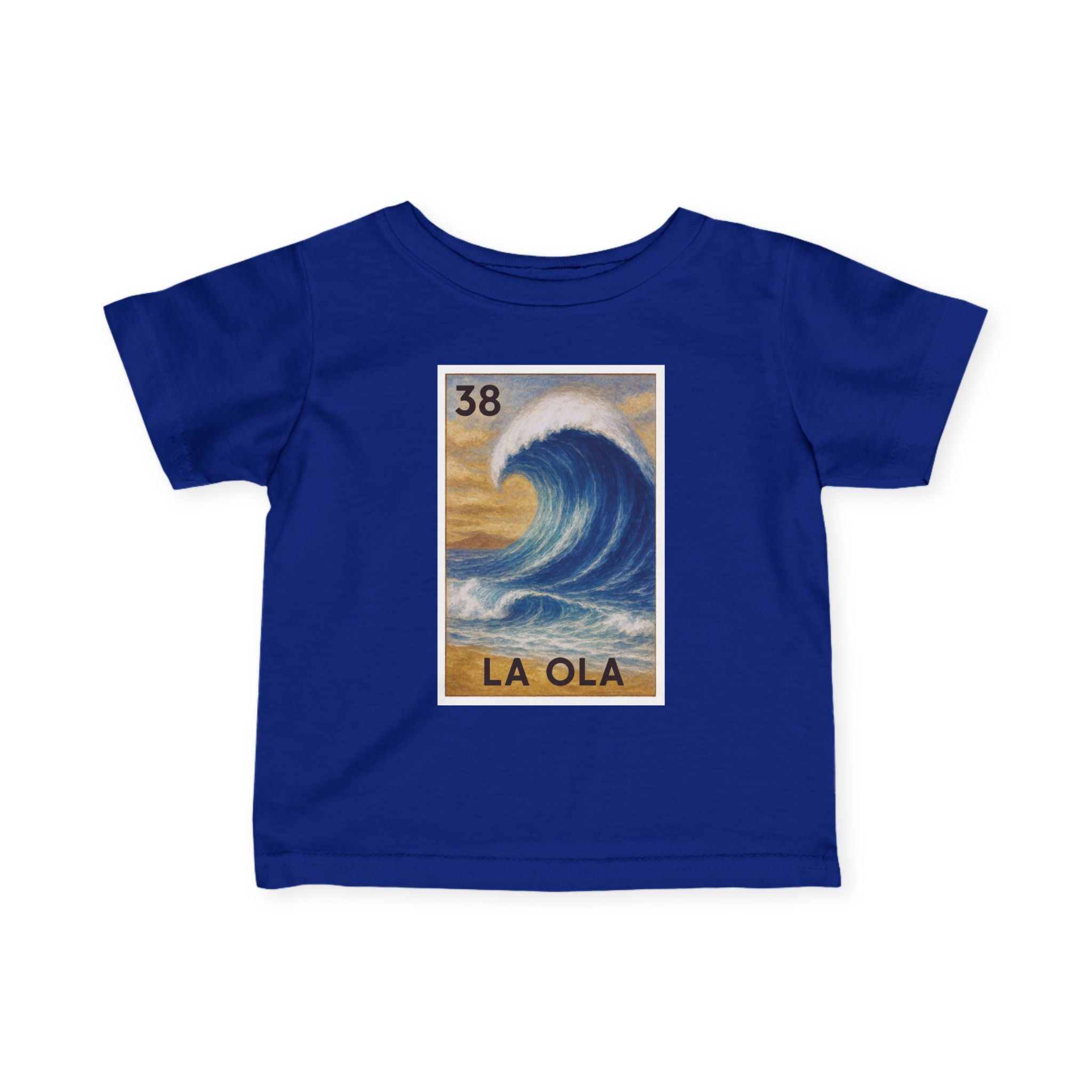 Wave Lotería infant cotton t-shirt image 11