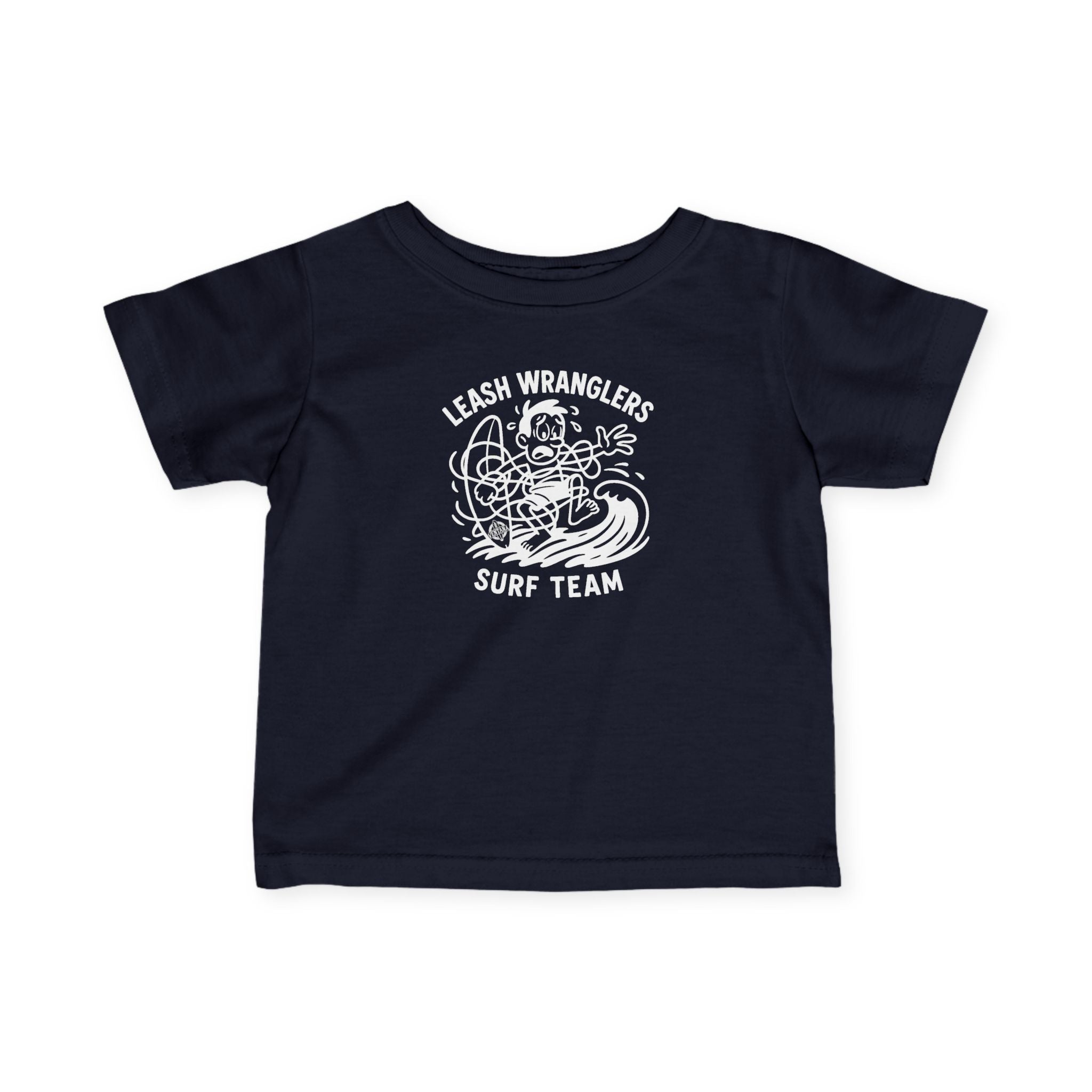 Leash Wranglers Surf Team - Infant 100% Cotton T-Shirt