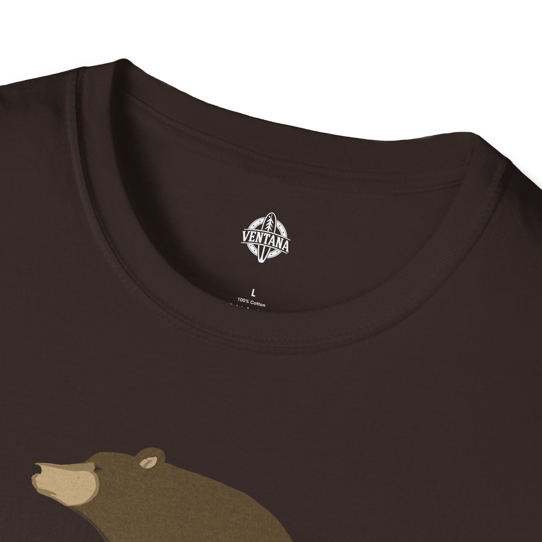 Surfing Grizzly Bear T-Shirt