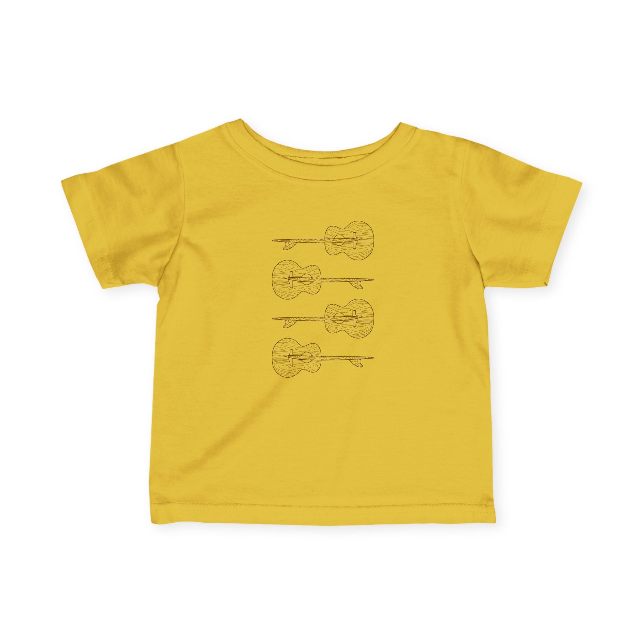 Ventana Santa Cruz Guitar Collab infant cotton t-shirt image 7