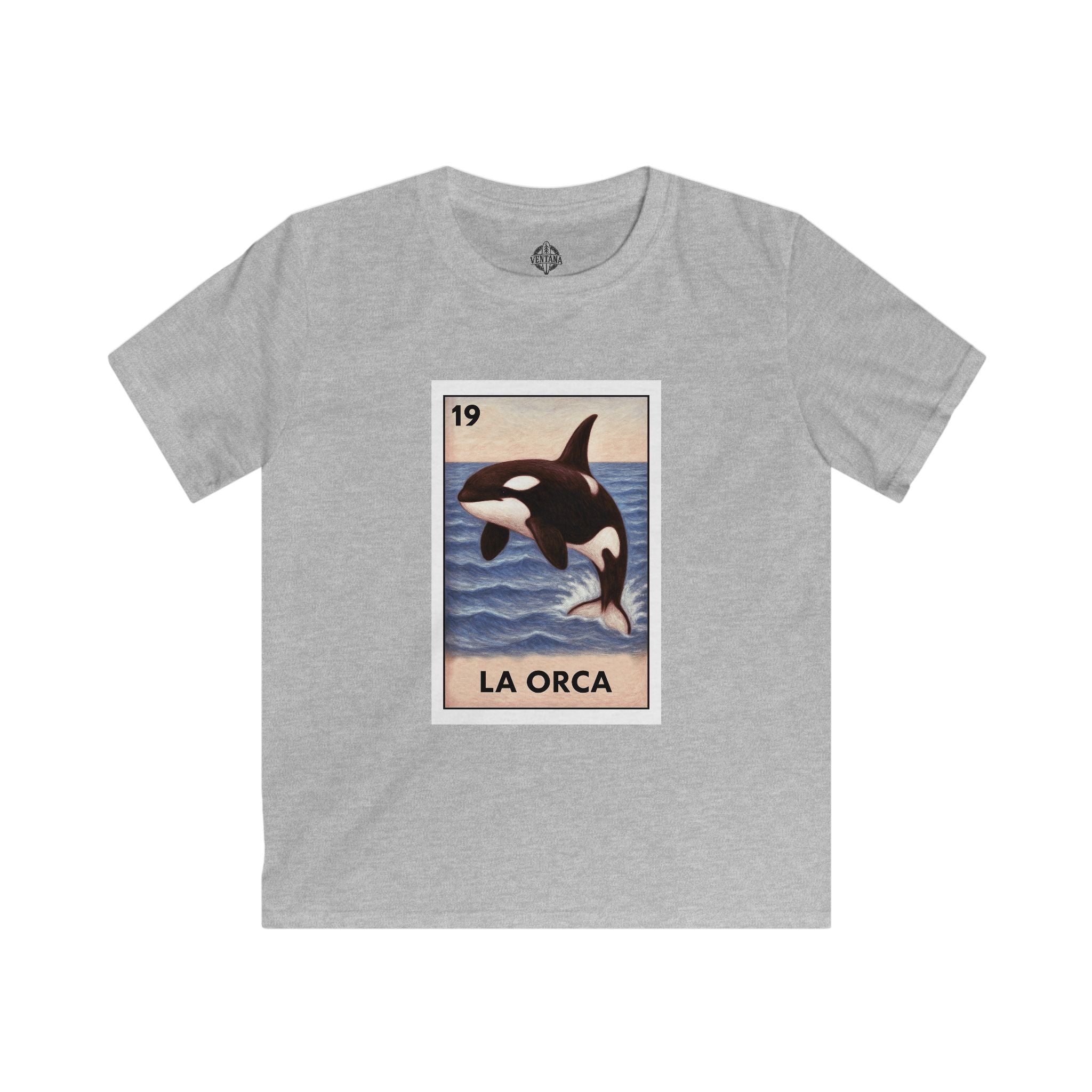 Orca Lotería kids soft style t-shirt image 4
