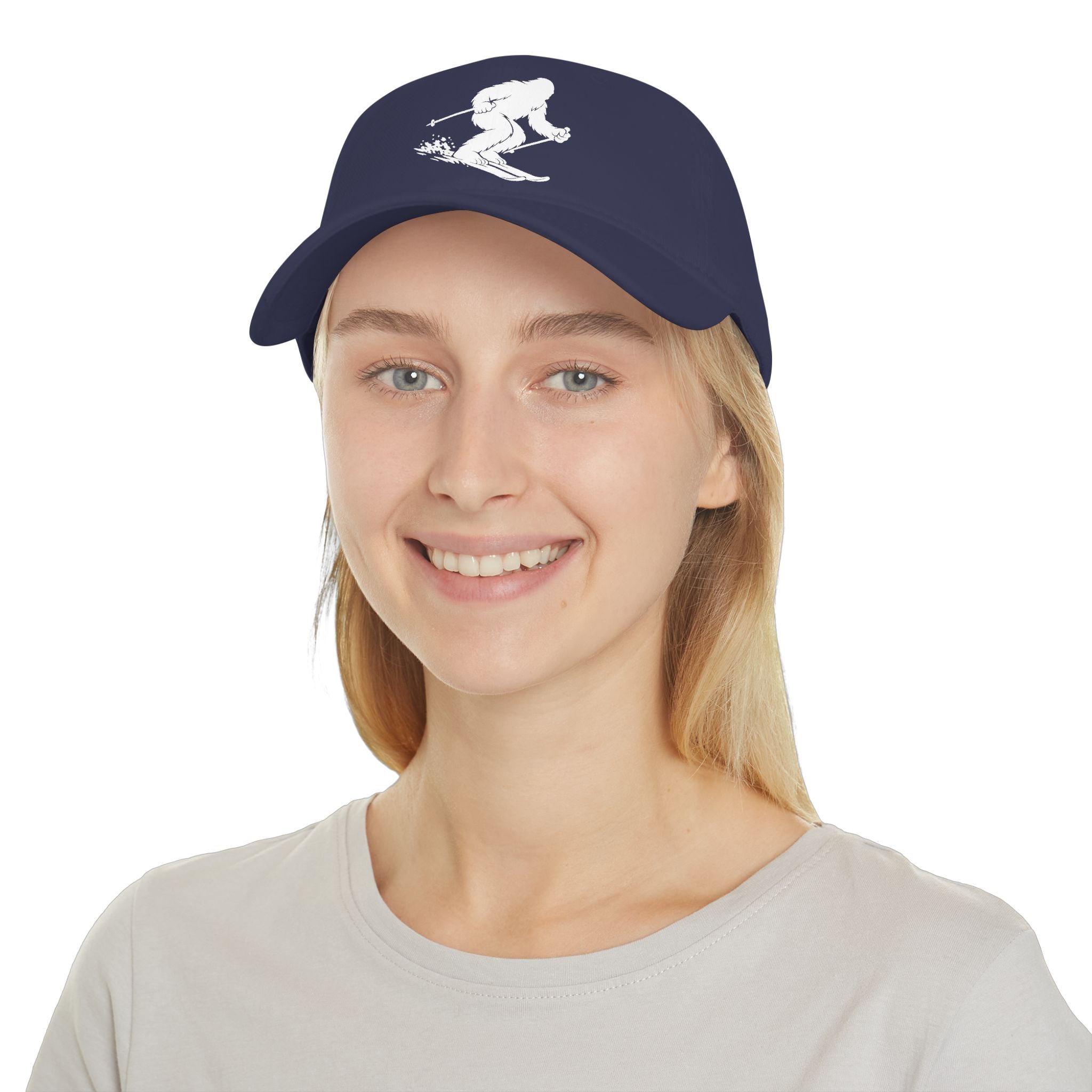 Ventana Shreddy Yeti Ski - 100% Cotton Baseball Cap