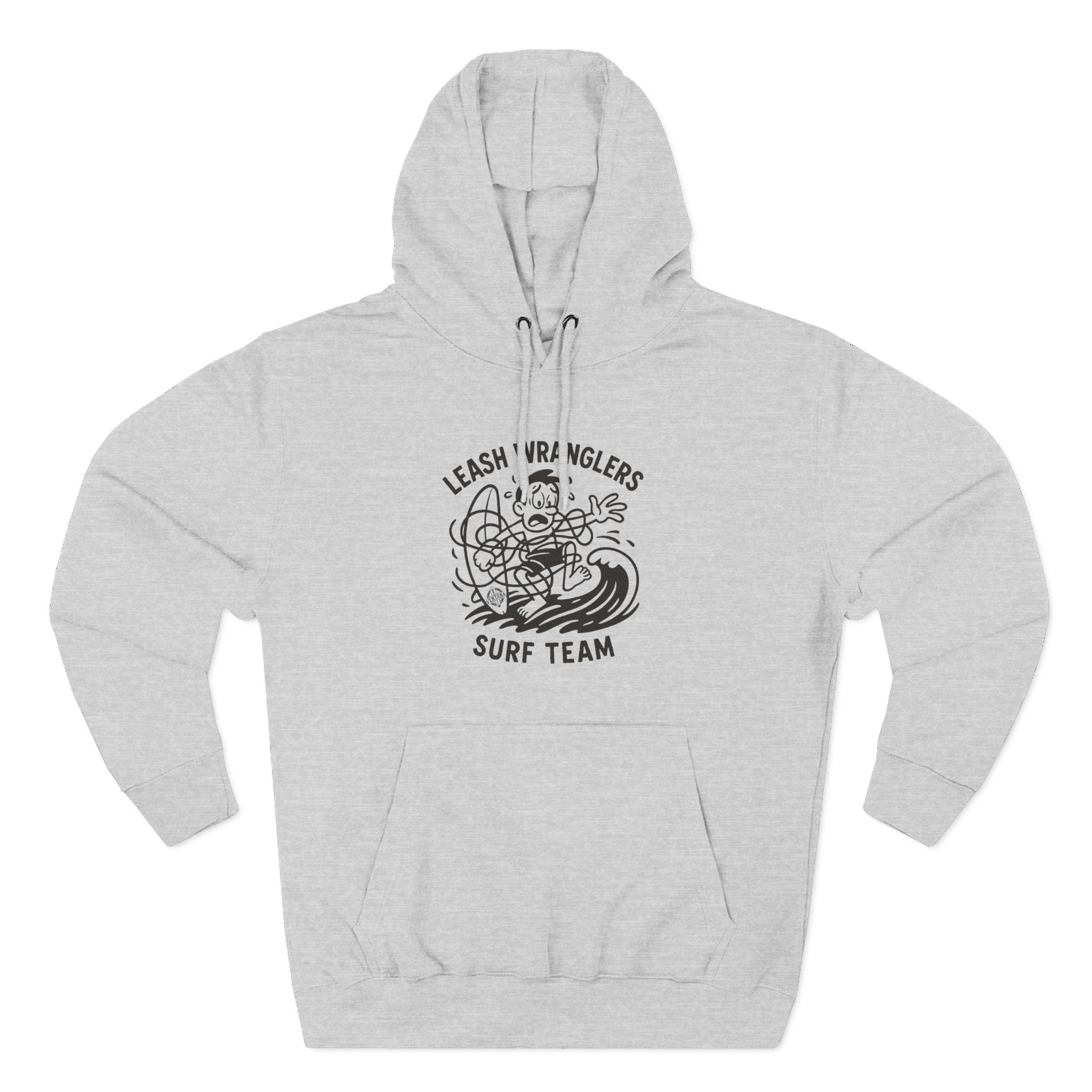 Leash Wranglers Surf Team fleece hoodie image 4
