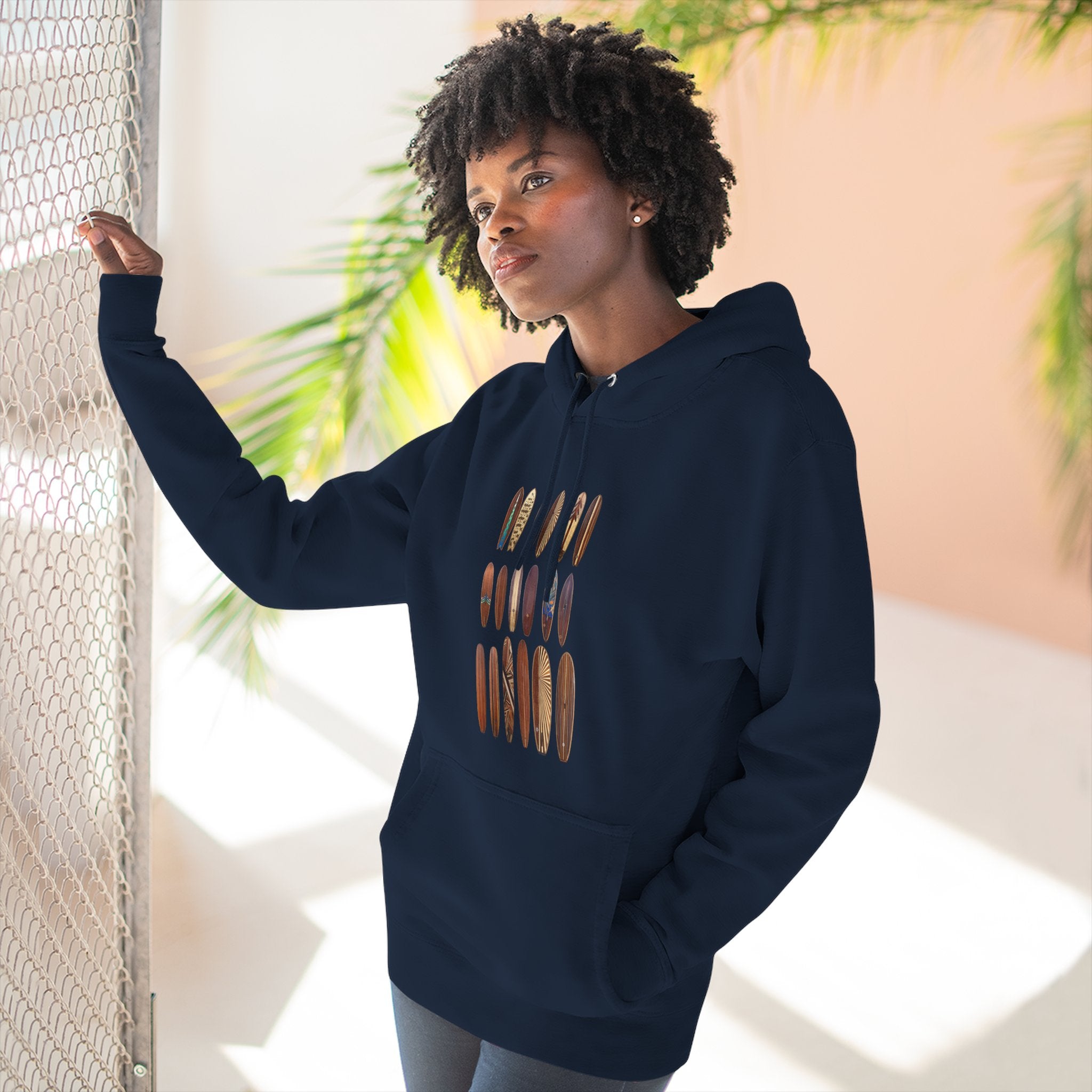 Ventana Wooden Surfboards fleece hoodie image 10