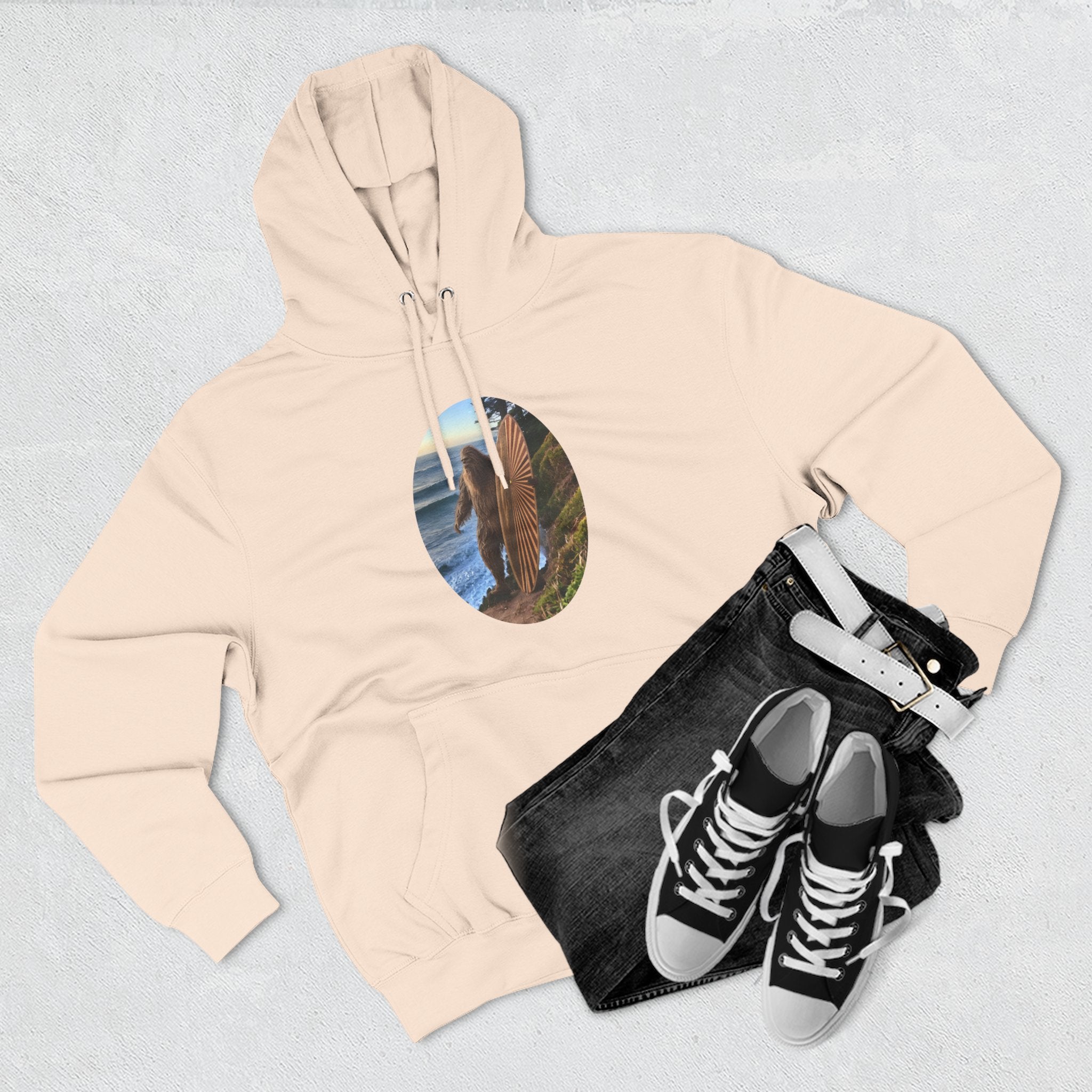 Ventana Real Surfsquatch Fleece Hoodie