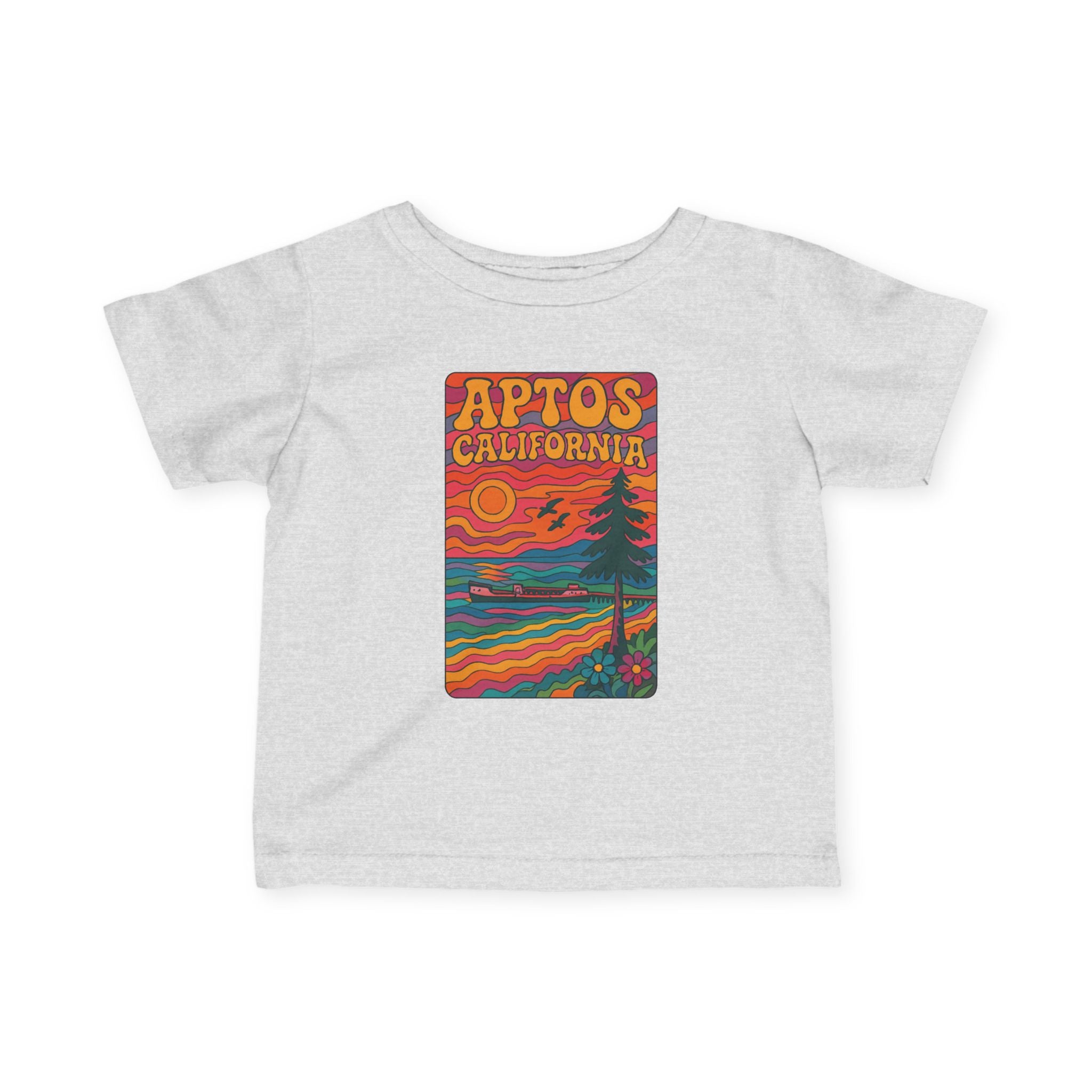 Aptos California Psychedelic - Infant 100% Cotton T-Shirt