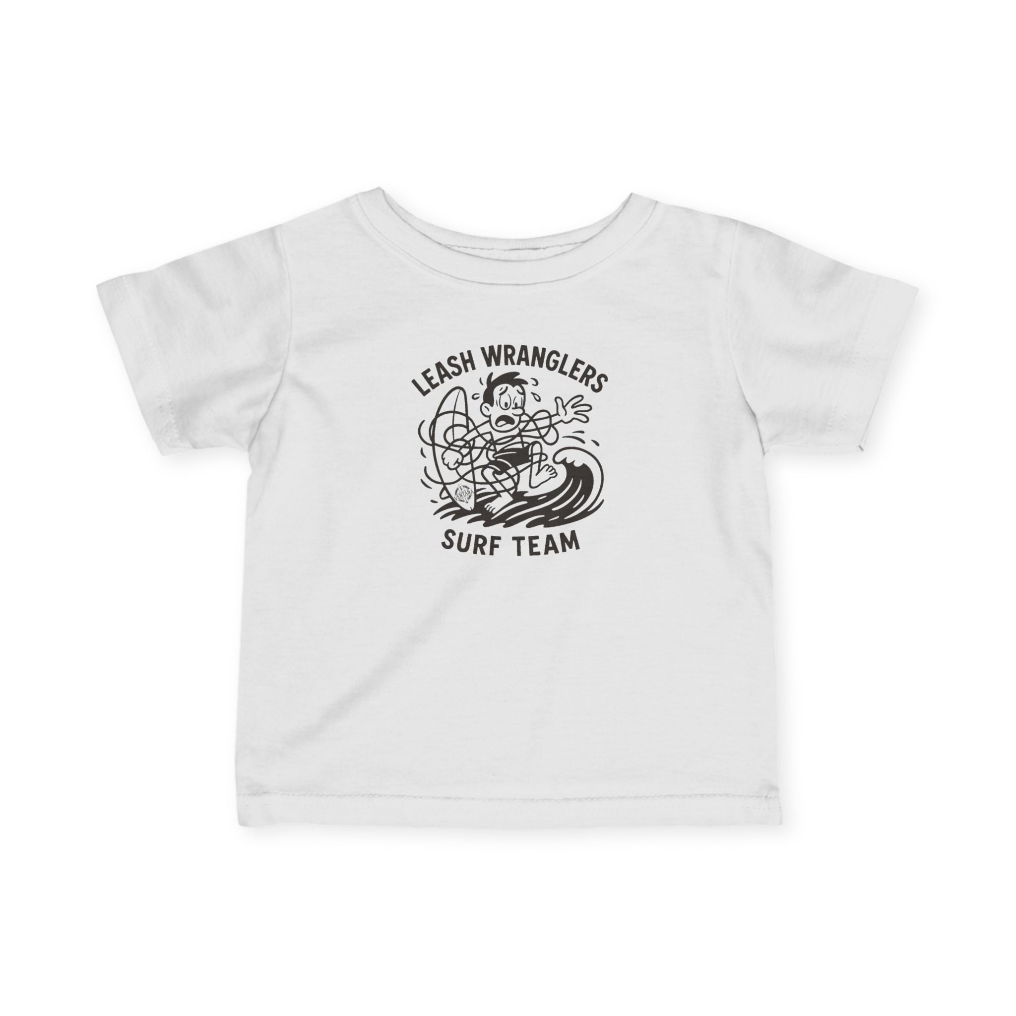 Leash Wranglers Surf Team - Infant 100% Cotton T-Shirt