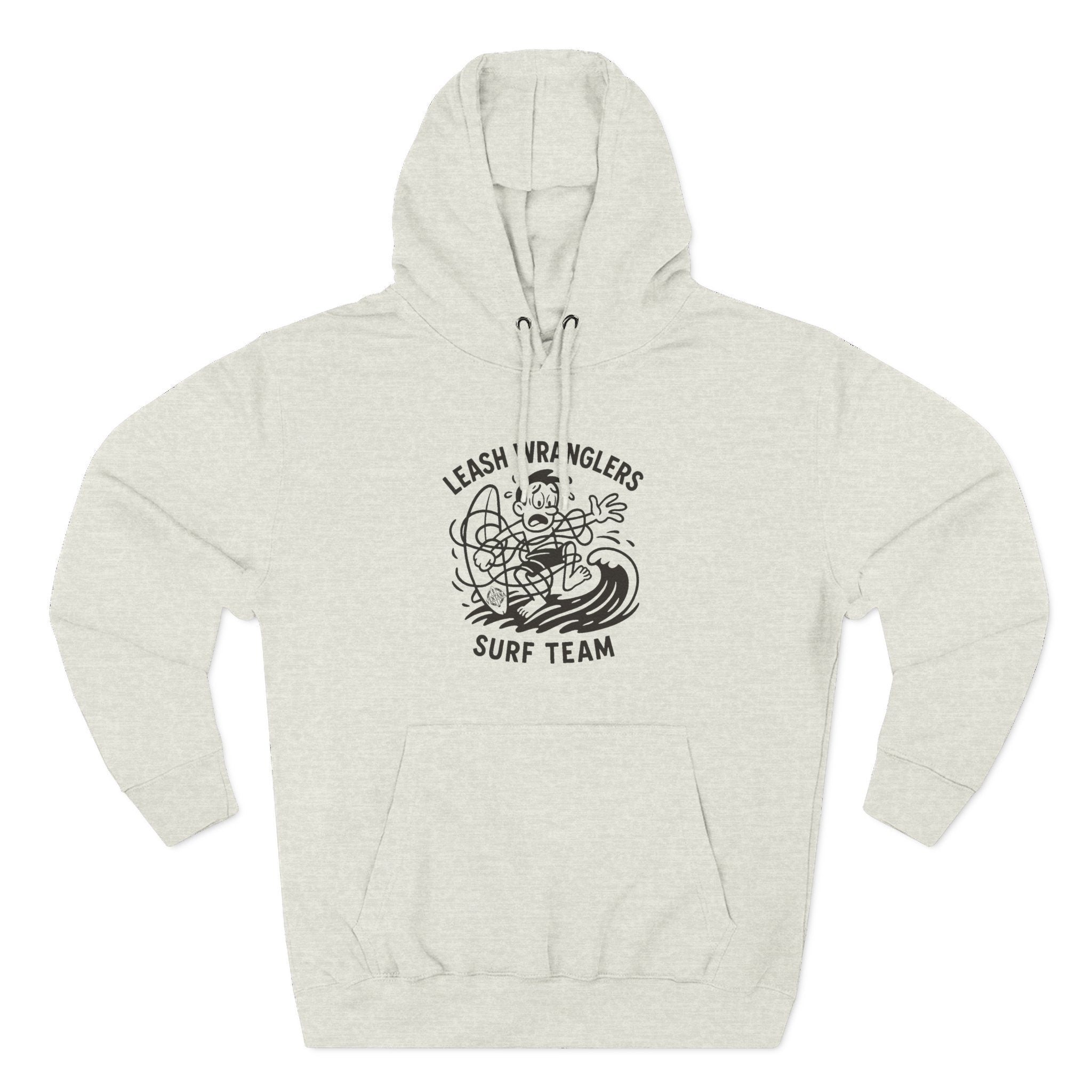 Leash Wranglers Surf Team fleece hoodie image 2