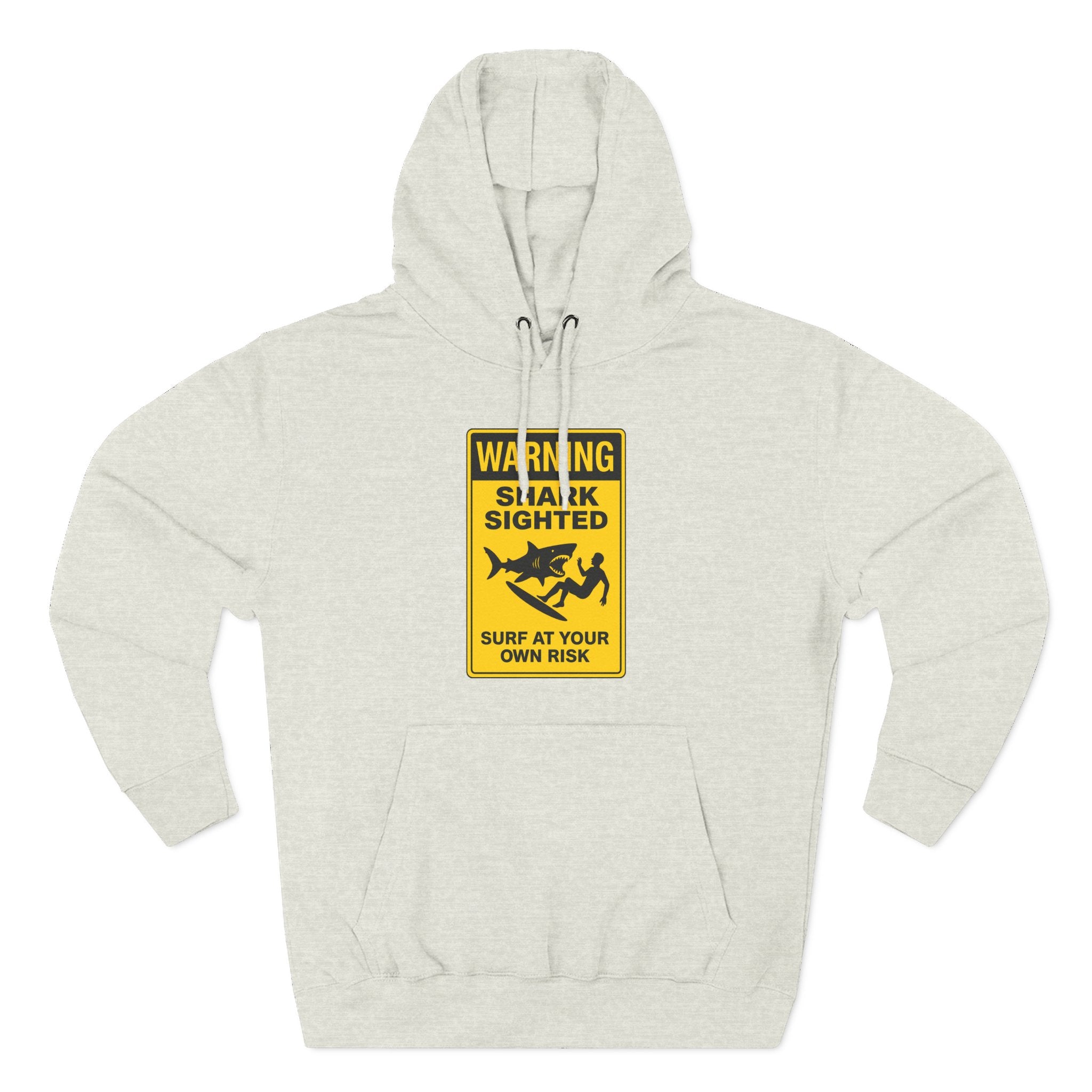 Shark Sighted fleece hoodie image 2
