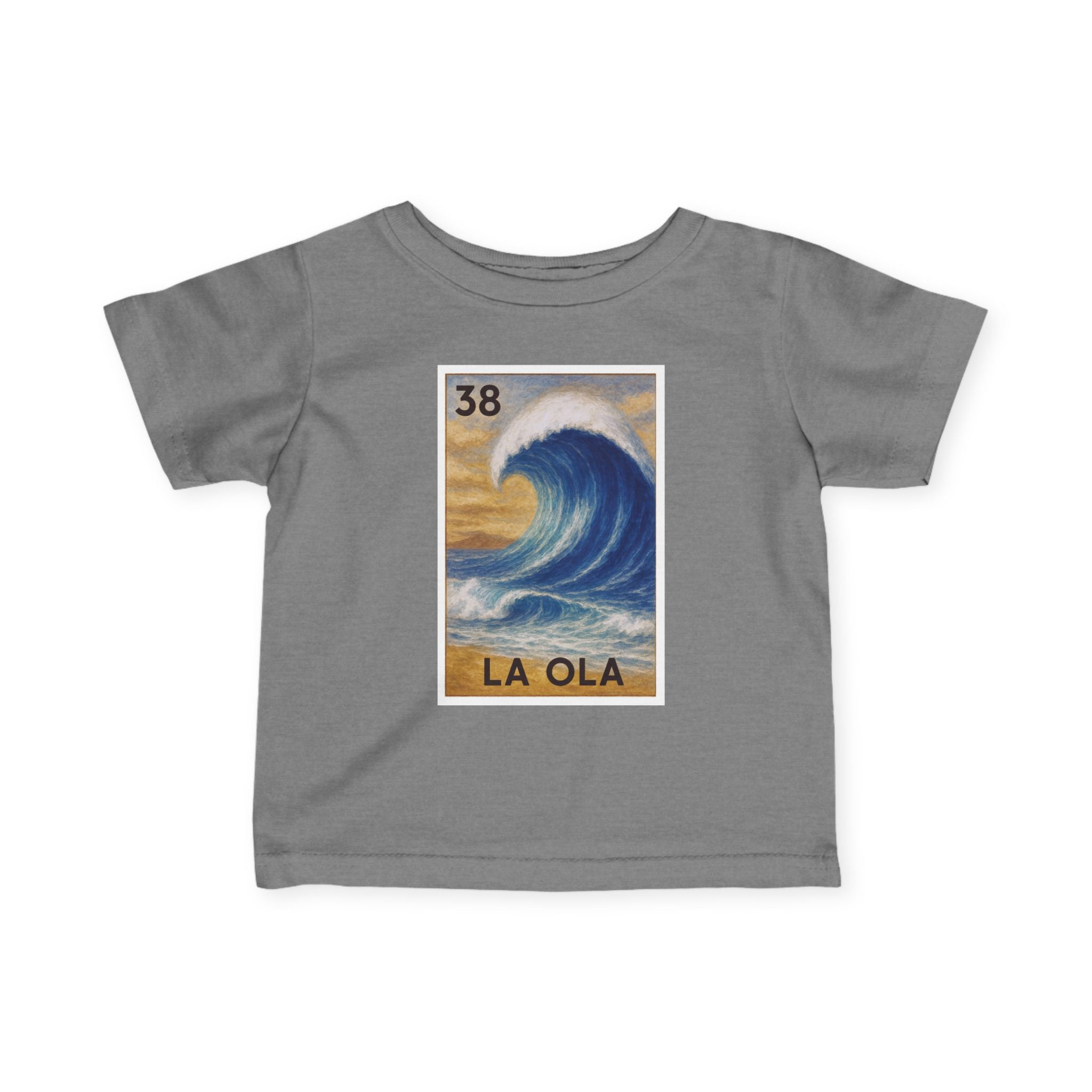 Wave Lotería infant cotton t-shirt image 9