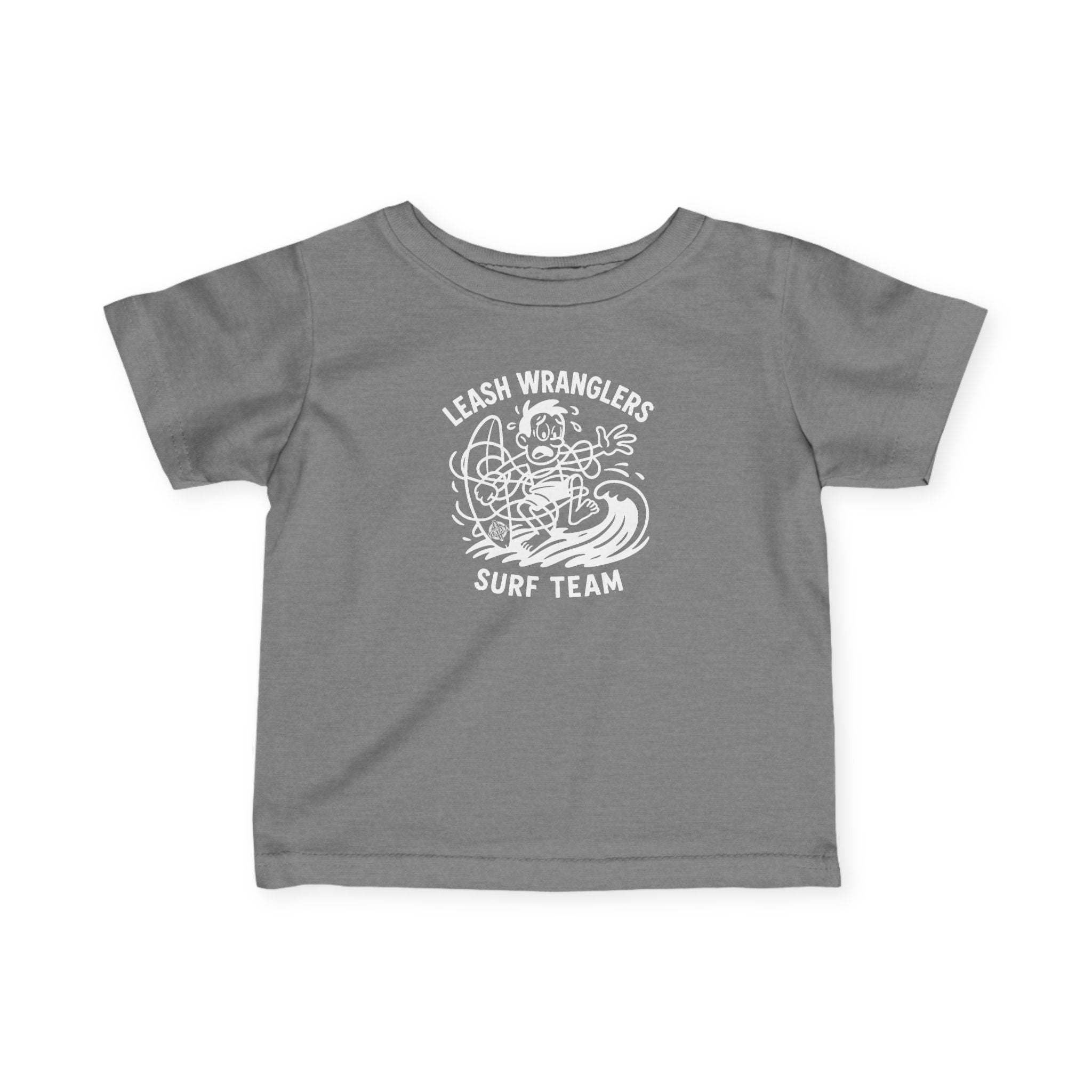 Leash Wranglers Surf Team - Infant 100% Cotton T-Shirt