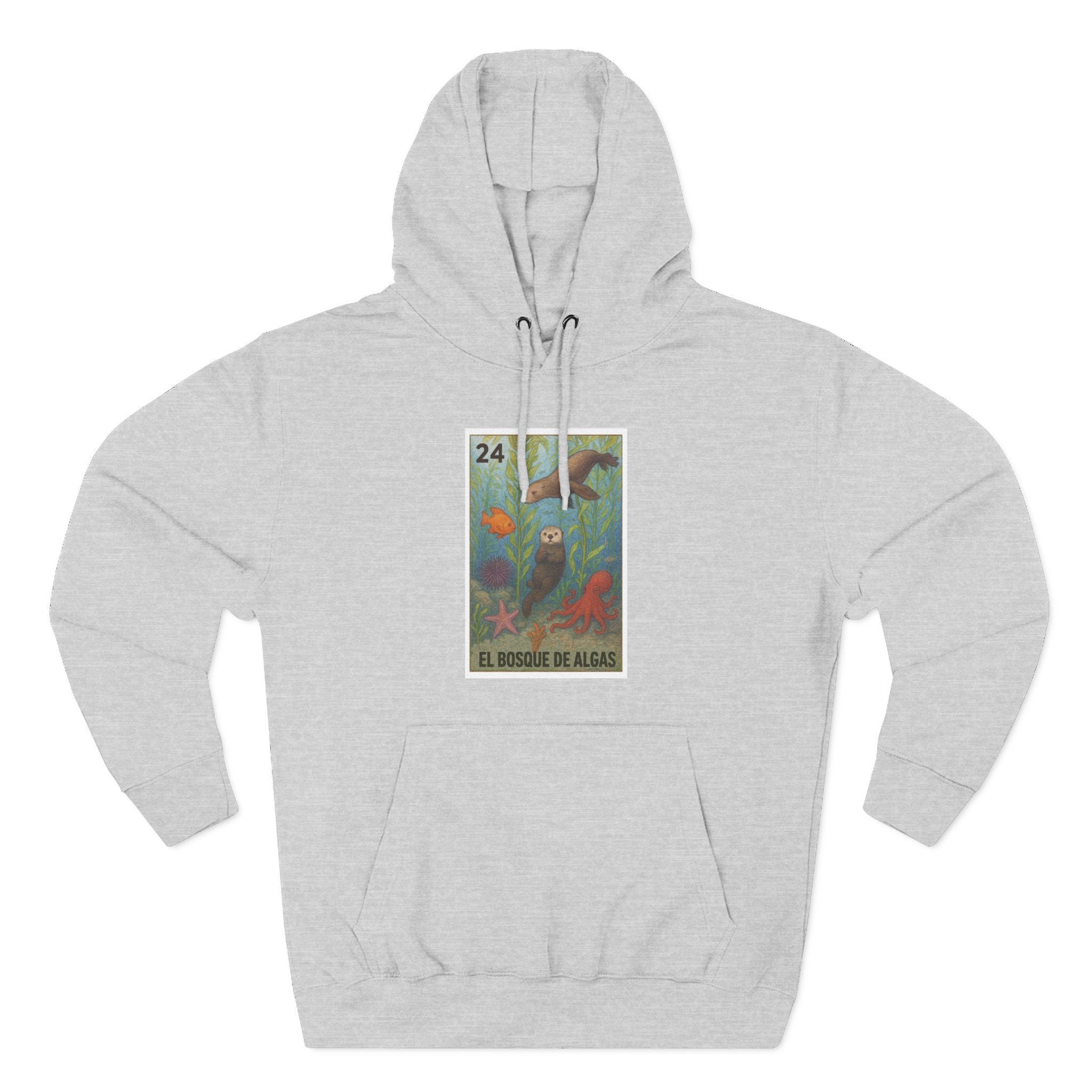 Kelp Forest Lotería fleece hoodie image 5
