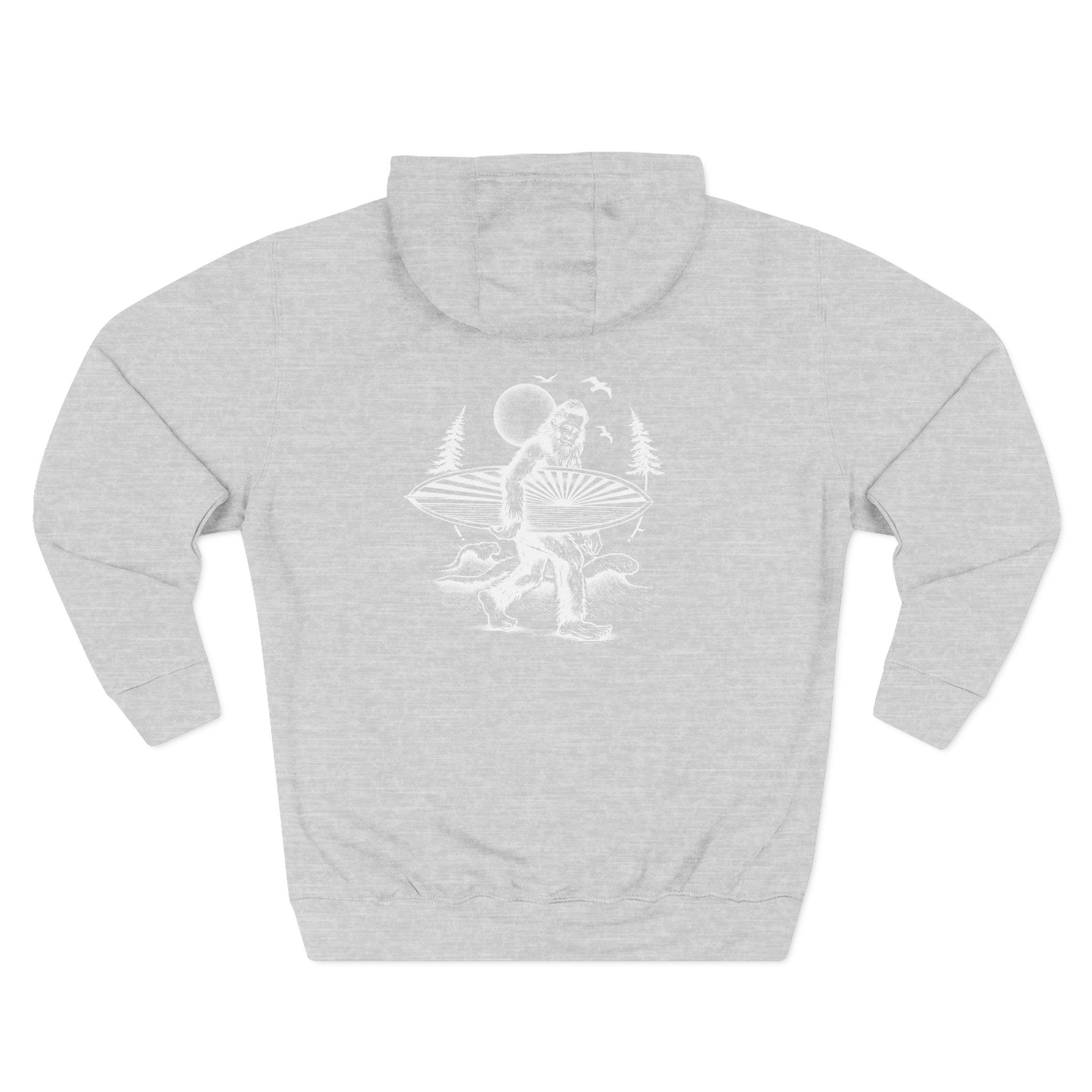Ventana Surfsquatch by Thiago Bianchini fleece hoodie image 5