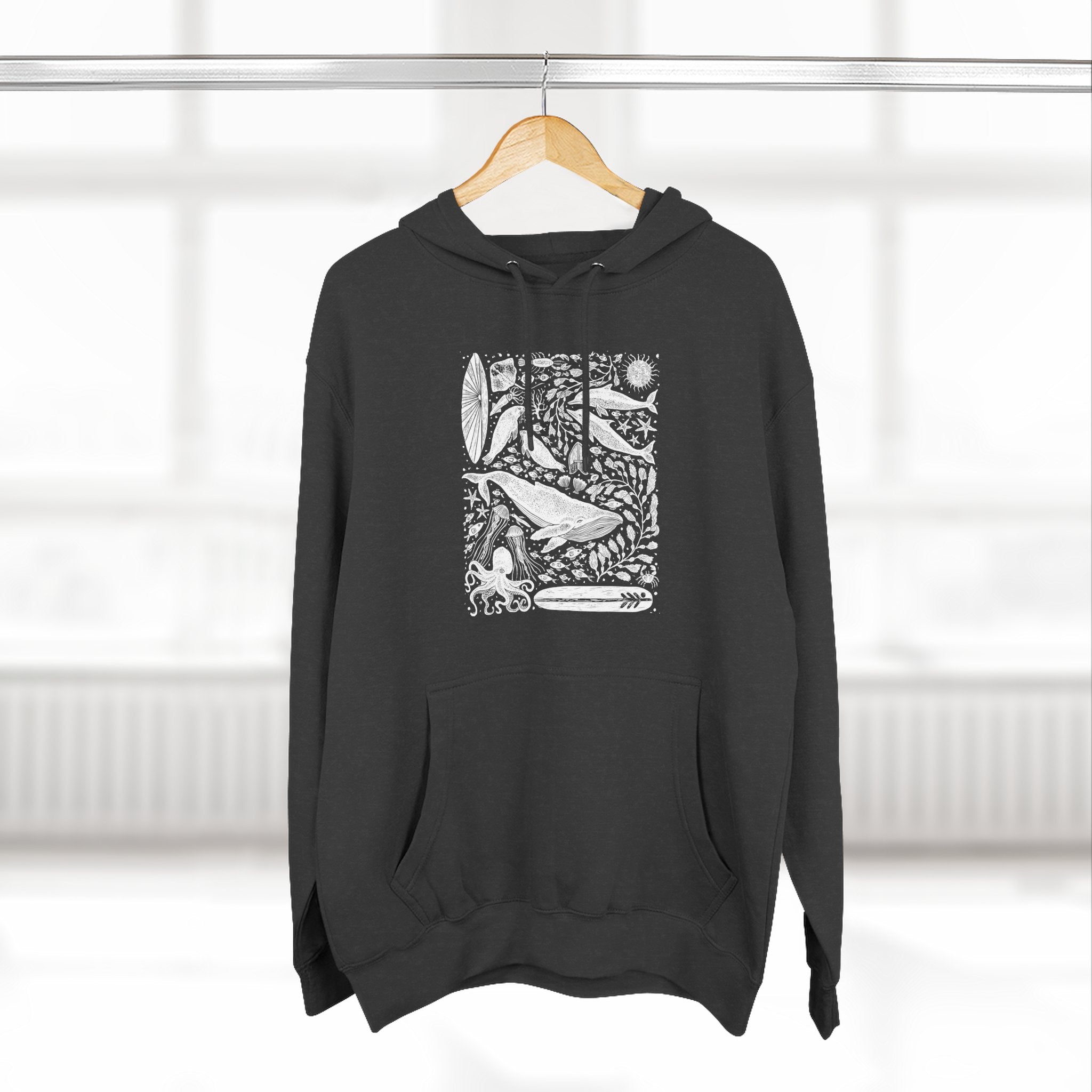 Ventana Marine Life Fleece Hoodie