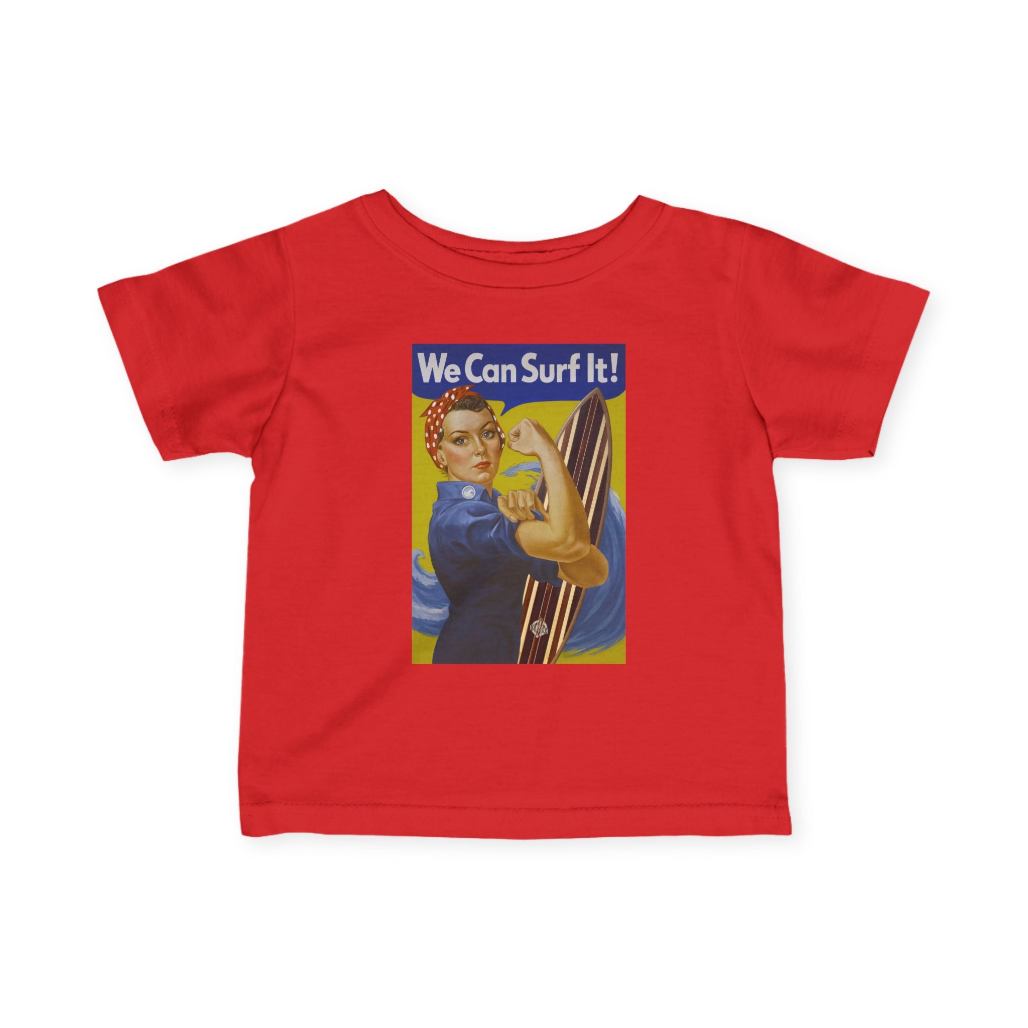 Rosie the Surfer infant cotton t-shirt image 17