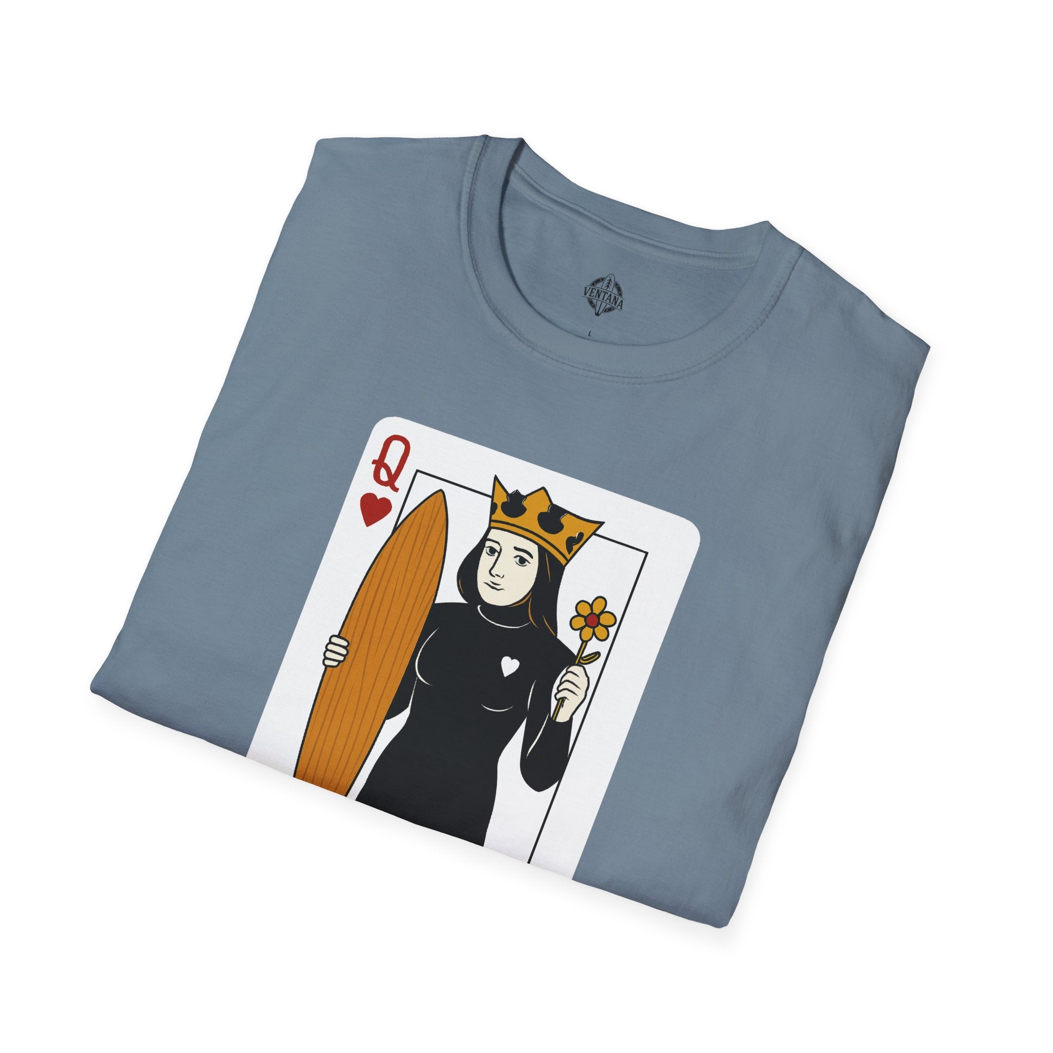 Queen of Hearts Surfer T-Shirt
