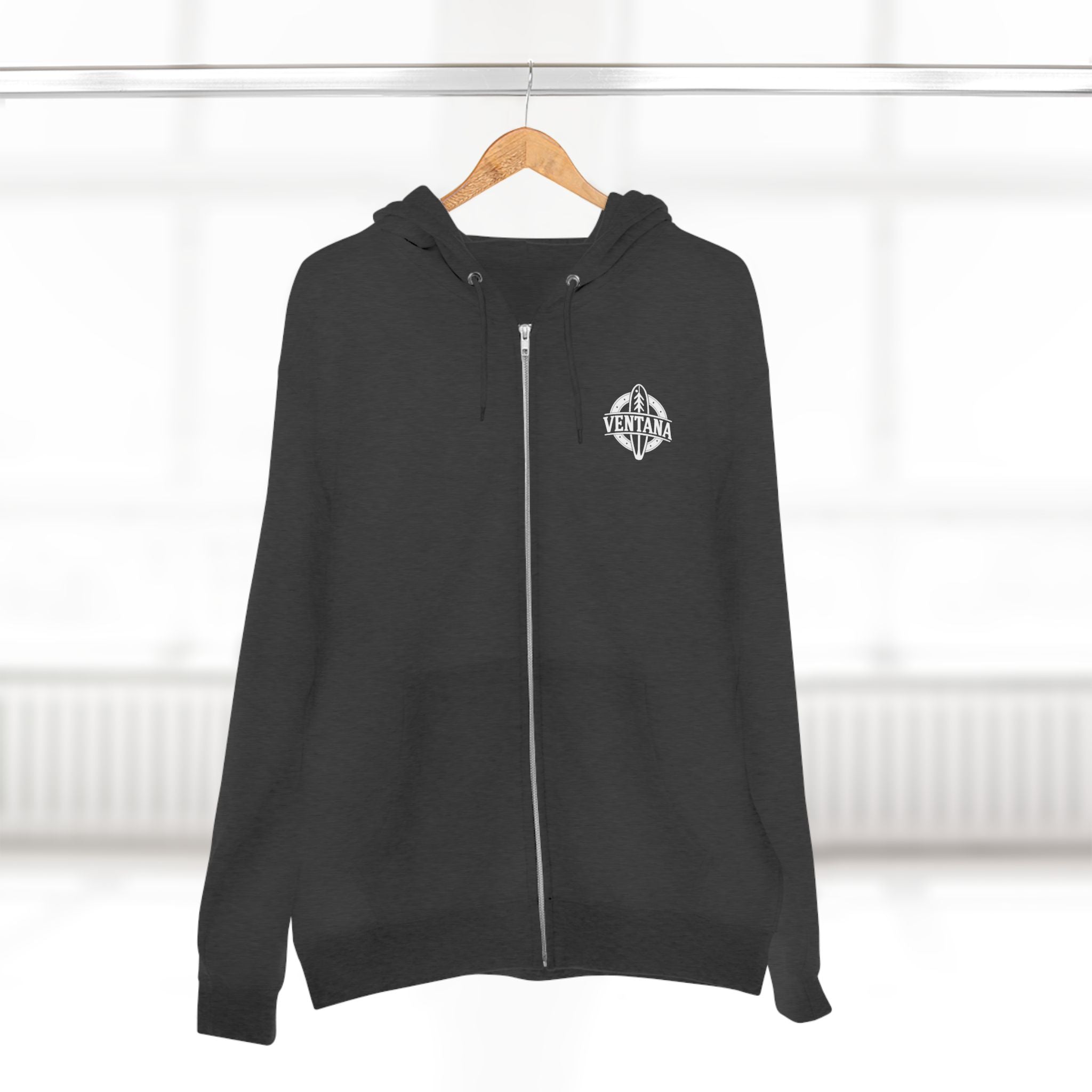 Ventana Wooden Surfboards zip fleece hoodie image 18
