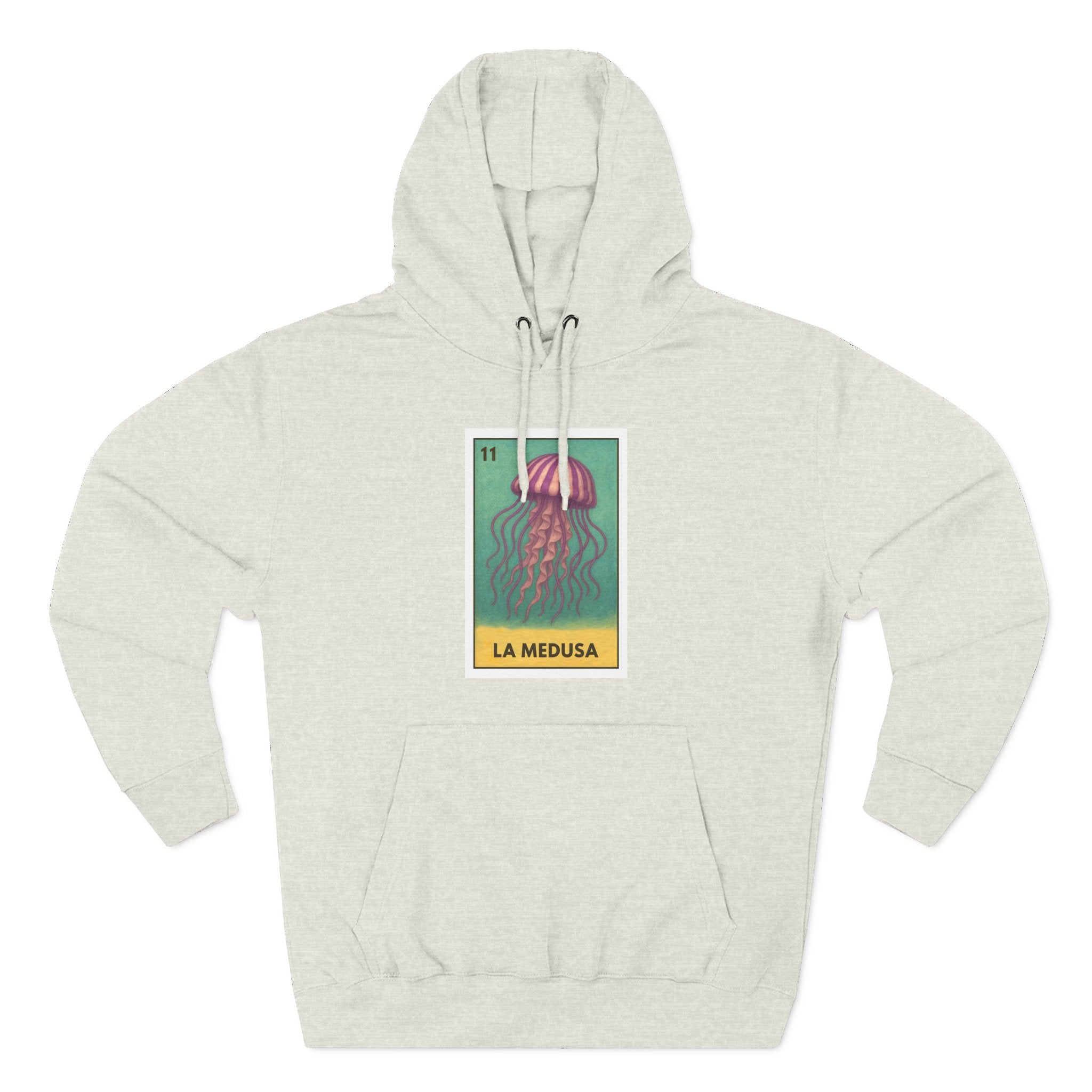 Sea Jelly Lotería fleece hoodie image 2