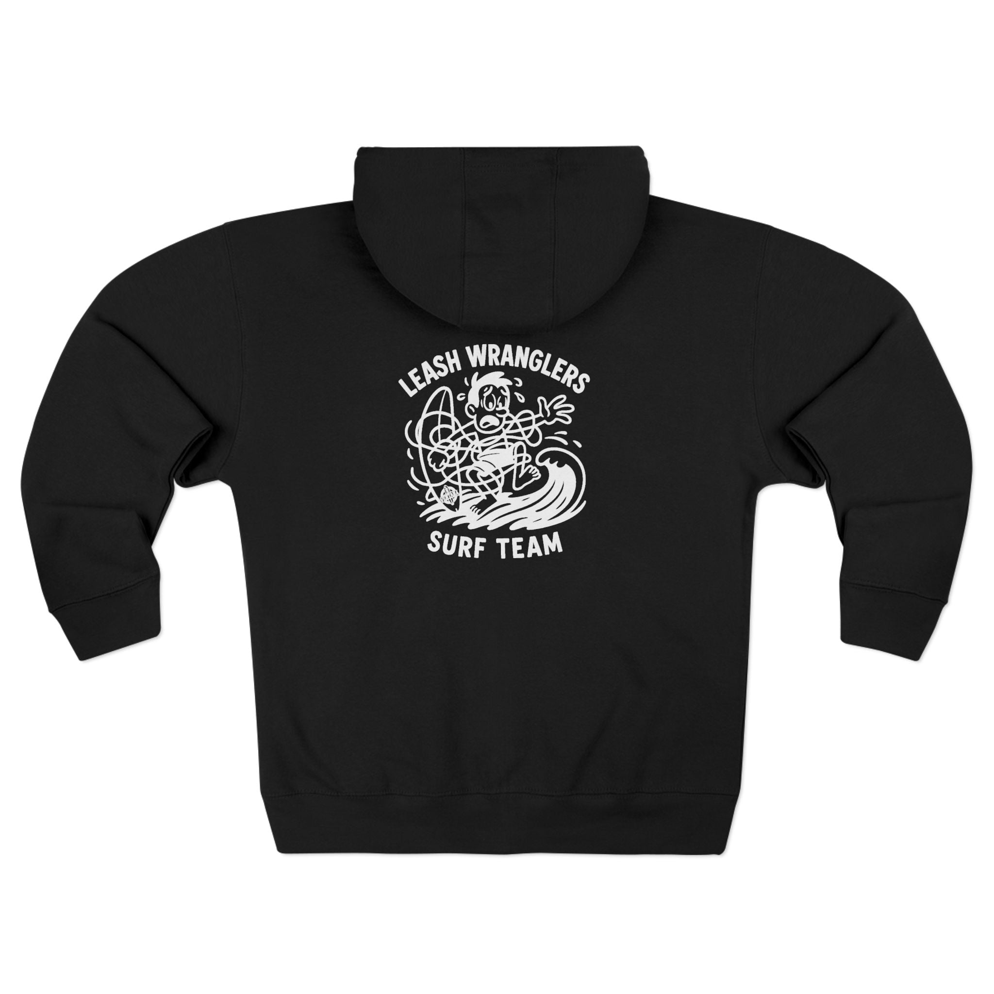 Leash Wranglers Surf Team zip fleece hoodie image 17