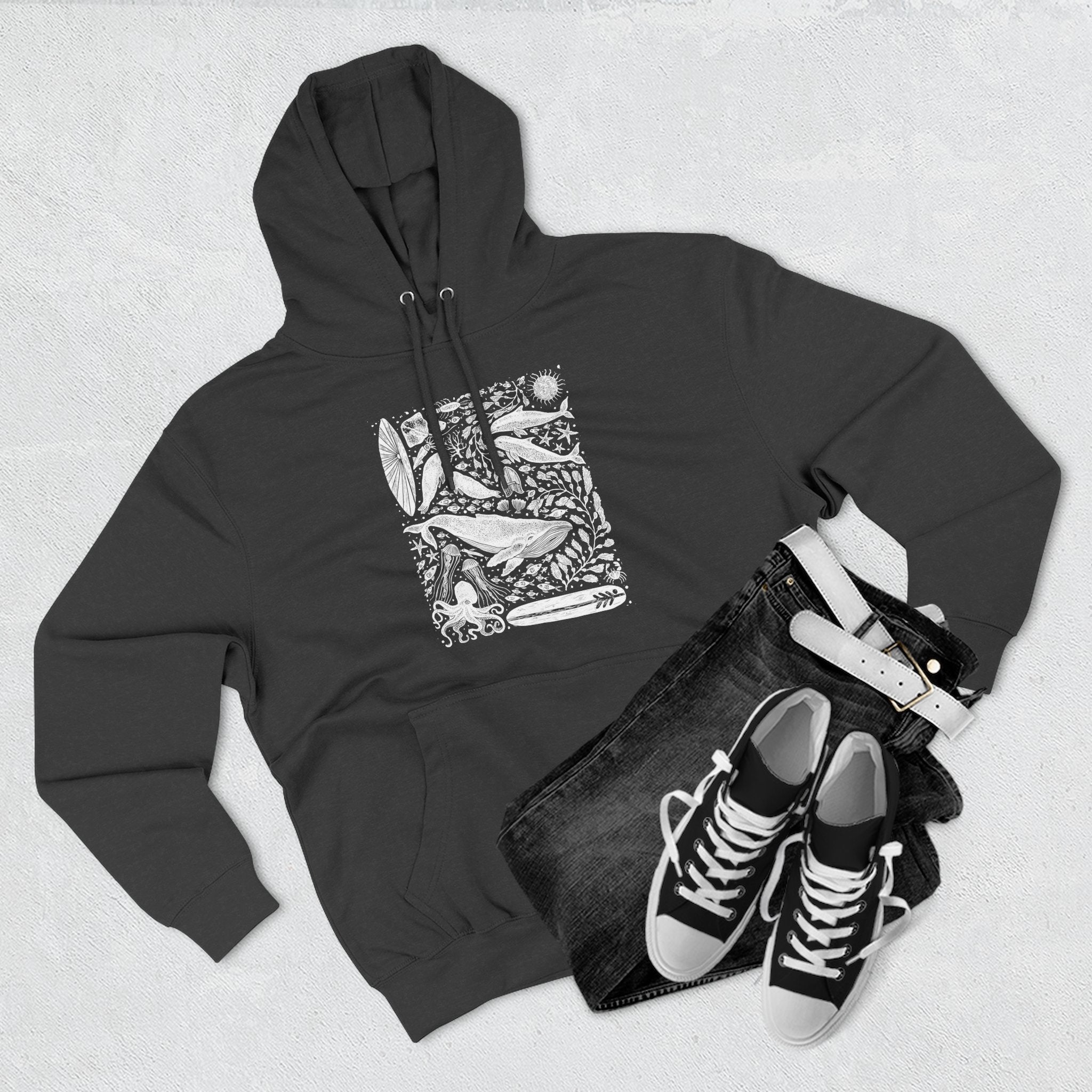 Ventana Marine Life Fleece Hoodie