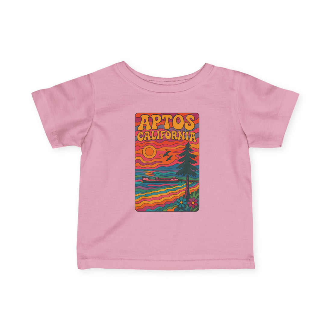 Aptos California Psychedelic - Infant 100% Cotton T-Shirt