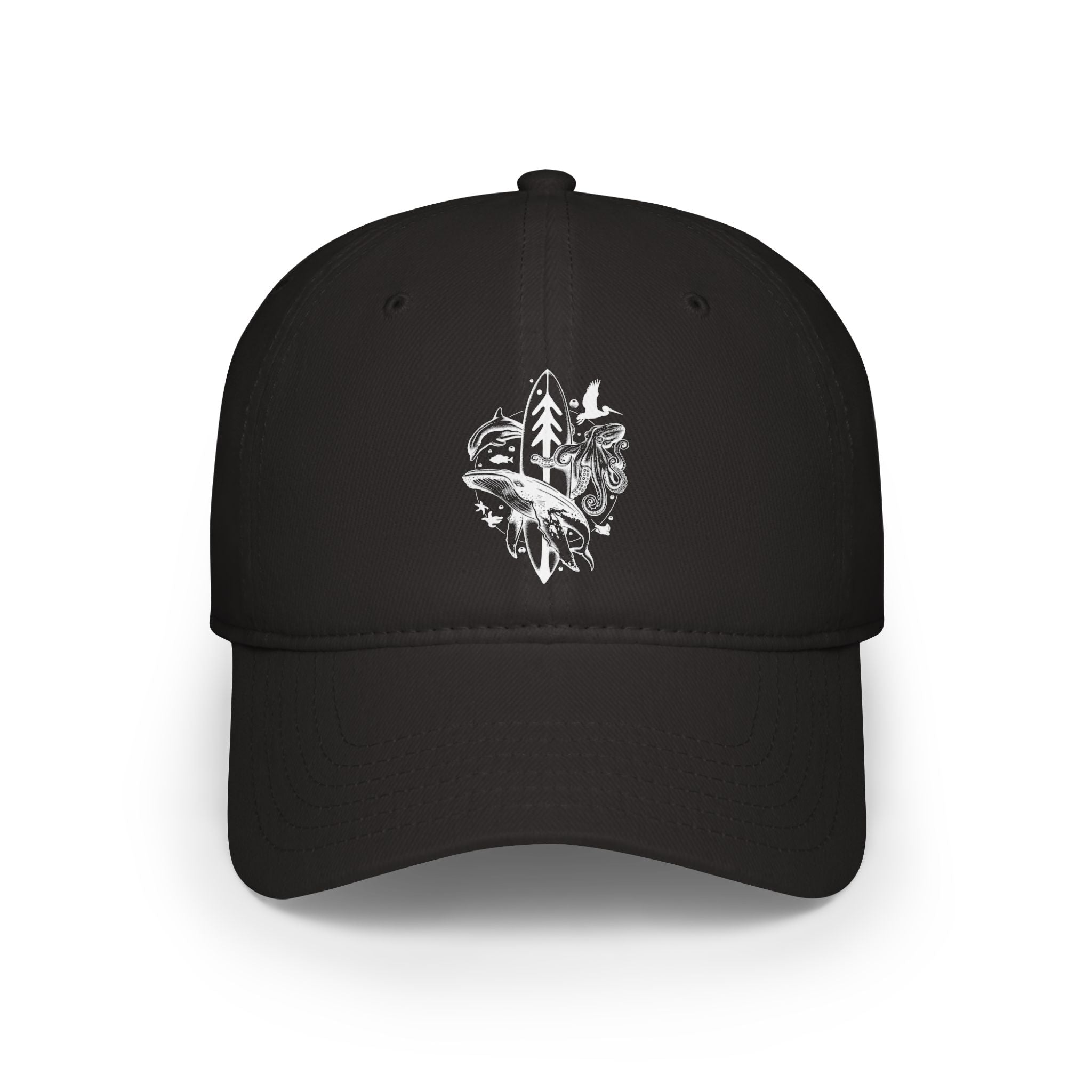 Ventana Monterey Bay by Thiago Bianchini baseball cap image 3