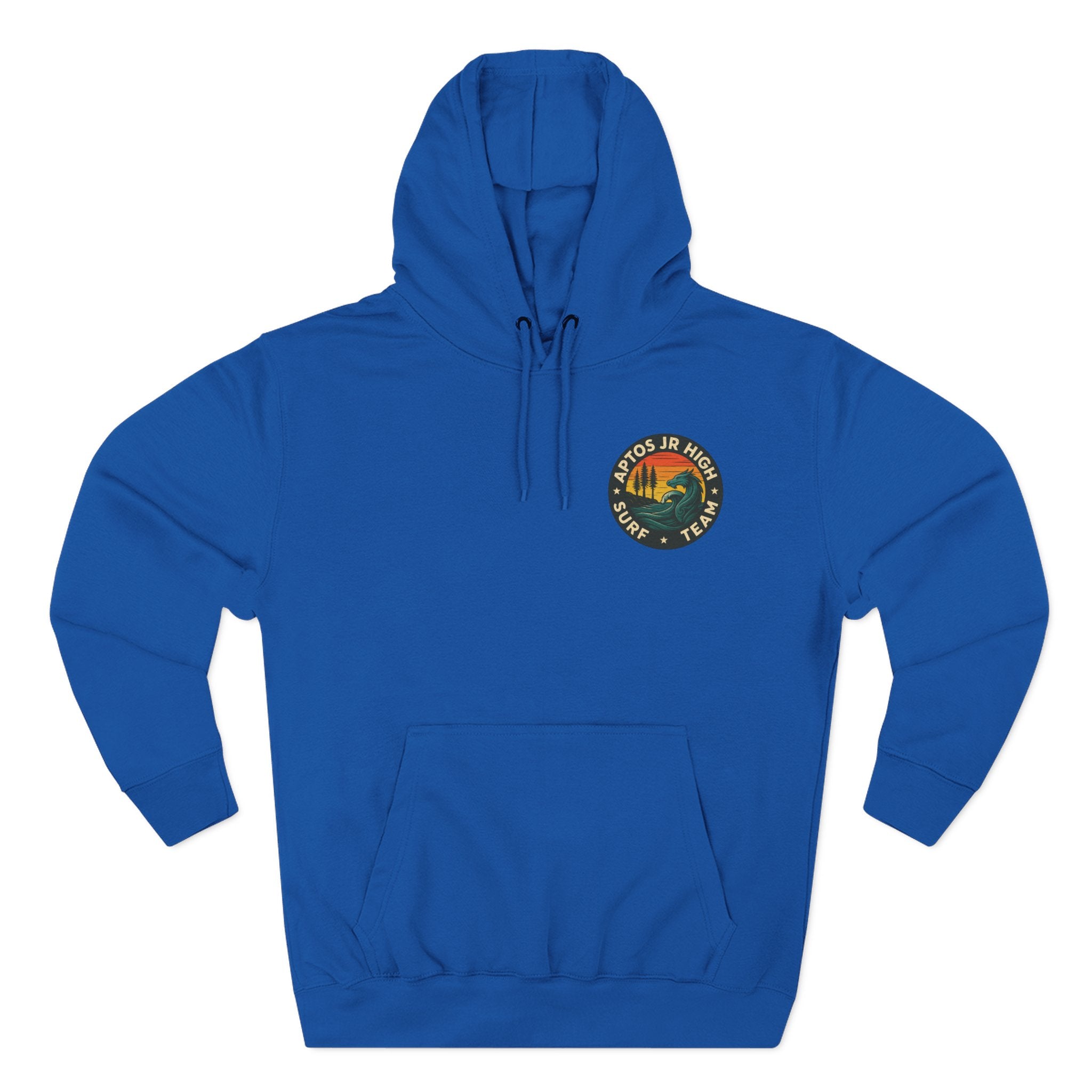 Aptos Junior High Surf Team Unisex - Pull-Over Cotton Blend Fleece Hoodie