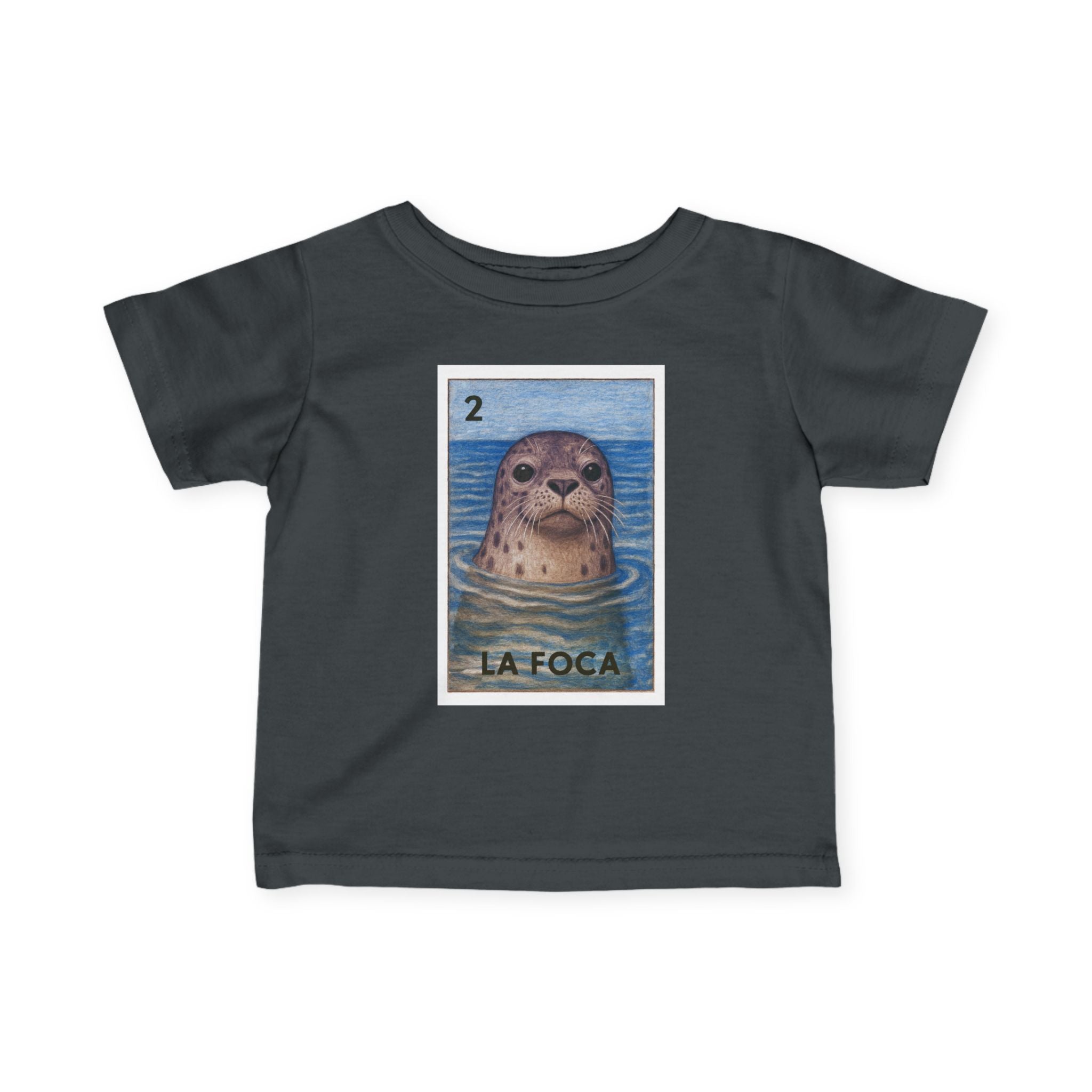 Seal Lotería infant cotton t-shirt image 11