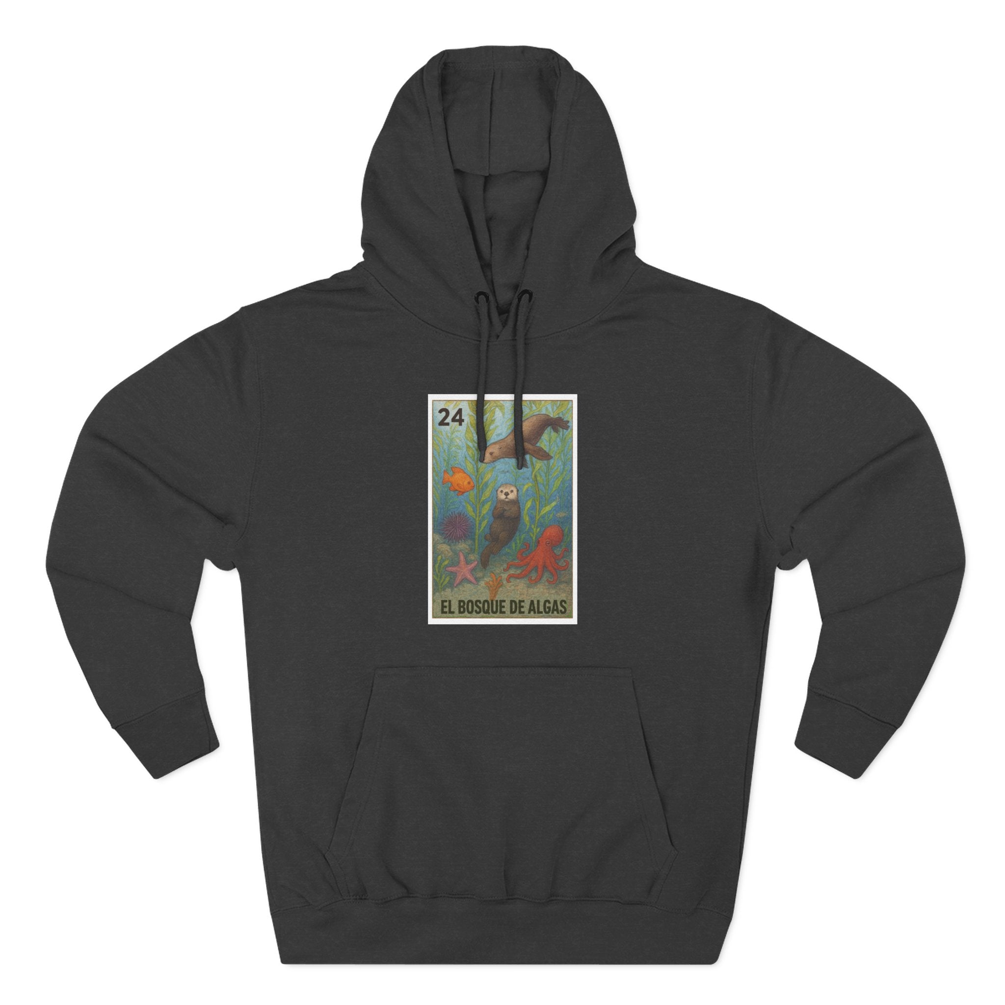Kelp Forest Lotería fleece hoodie image 3