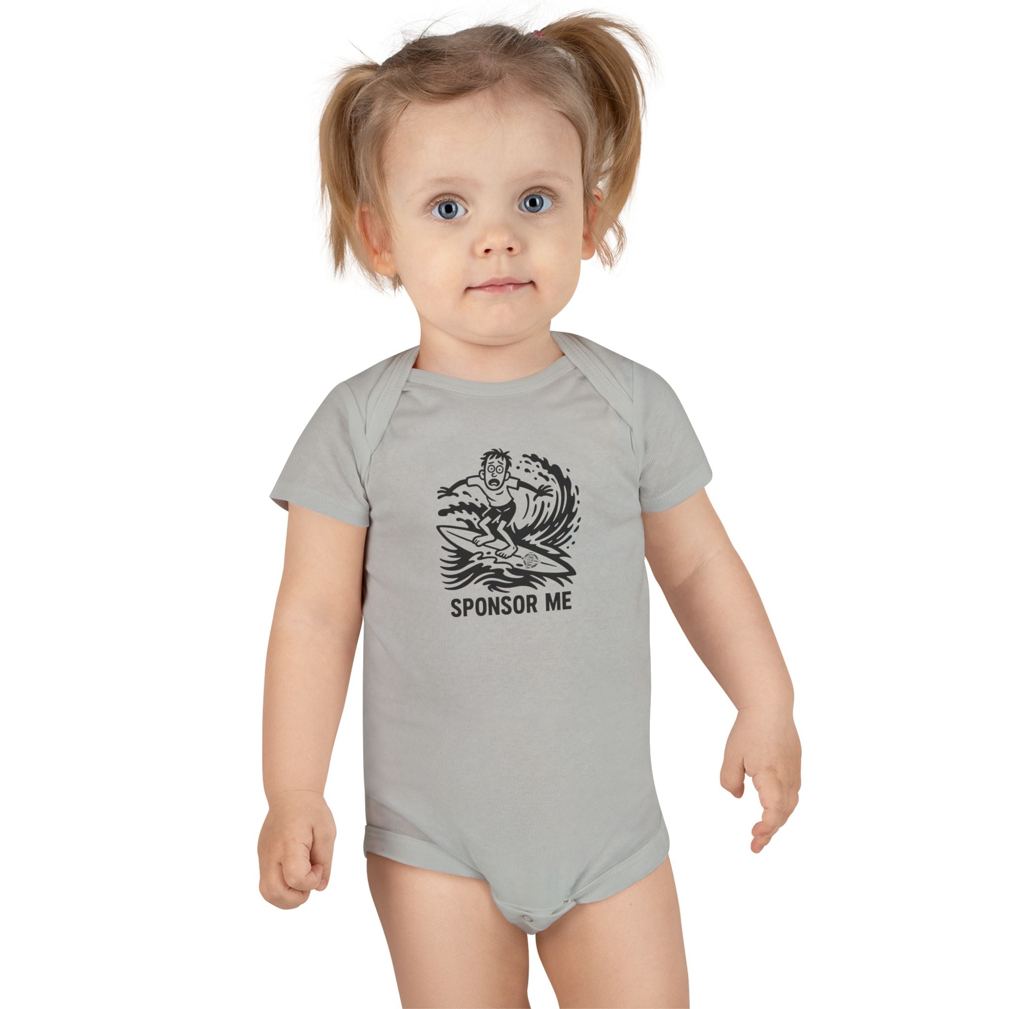 Sponsor Me baby cotton onesie image 10