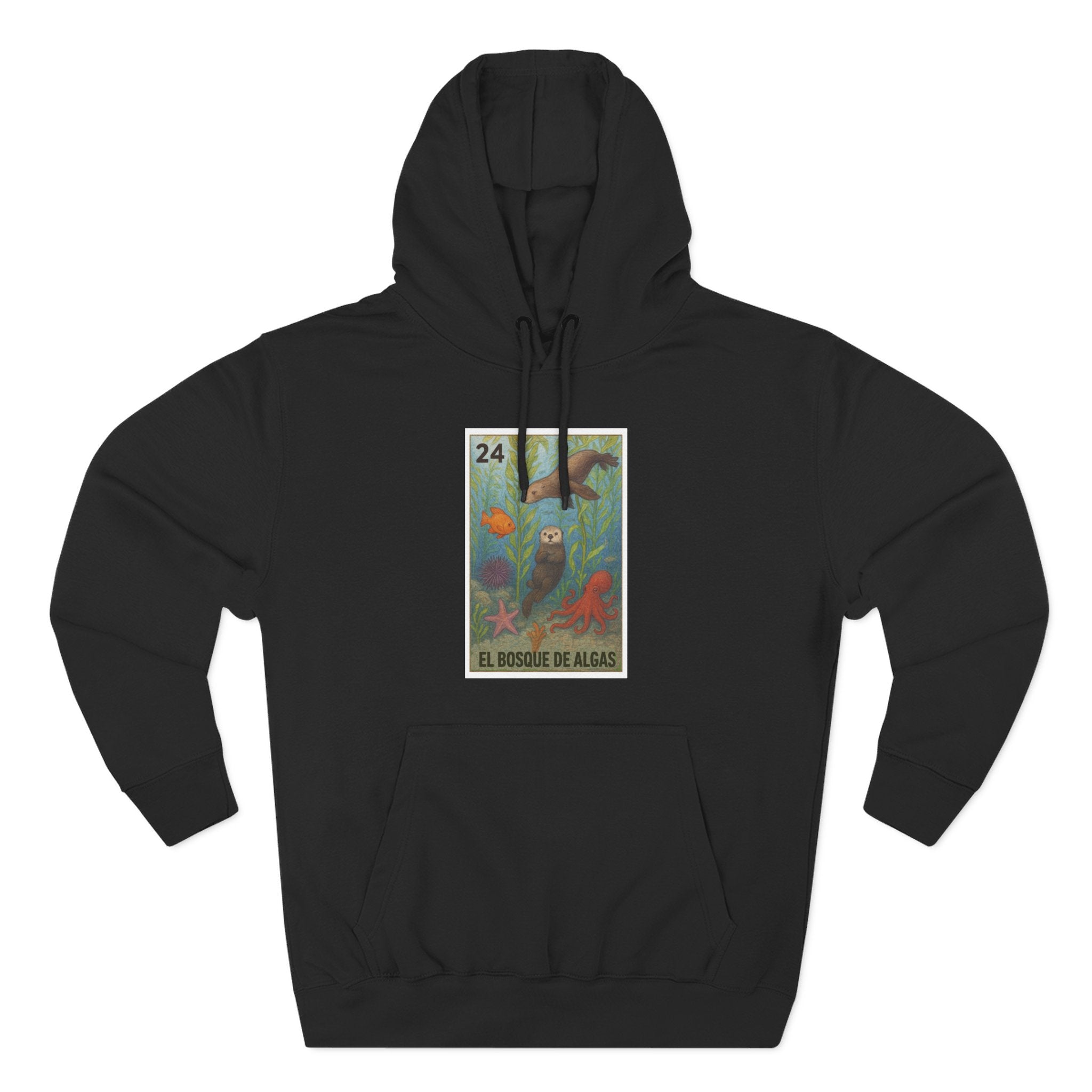 Kelp Forest Lotería fleece hoodie image 6