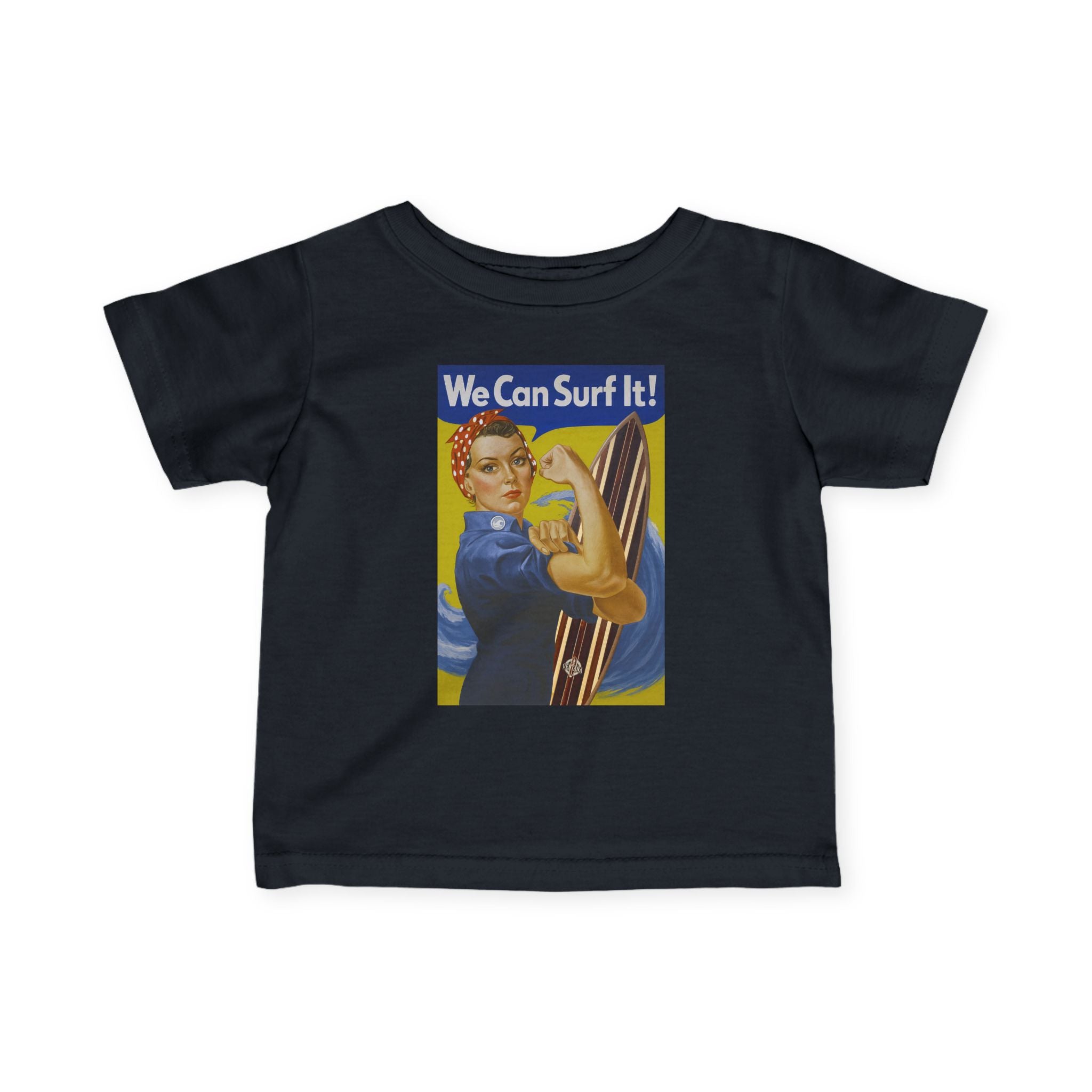 Rosie the Surfer infant cotton t-shirt image 14