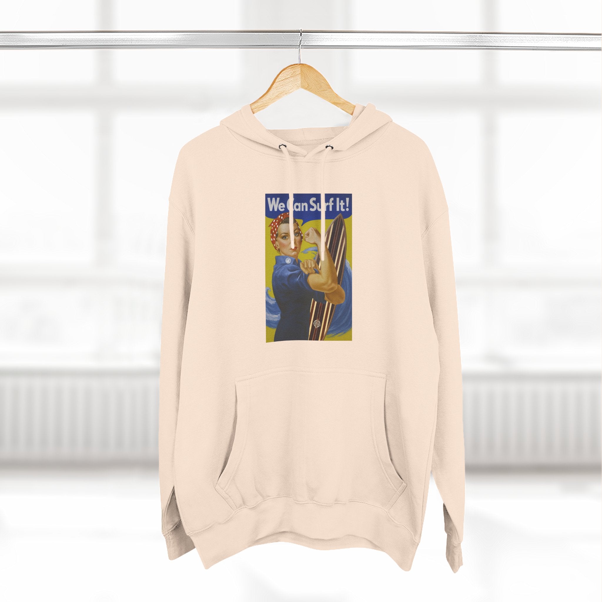Rosie the Surfer Fleece Hoodie